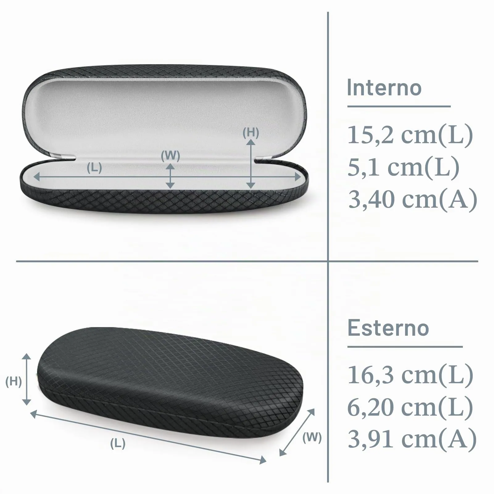 Fintie Custodia Occhiali Rigida Unisex - immagine 3