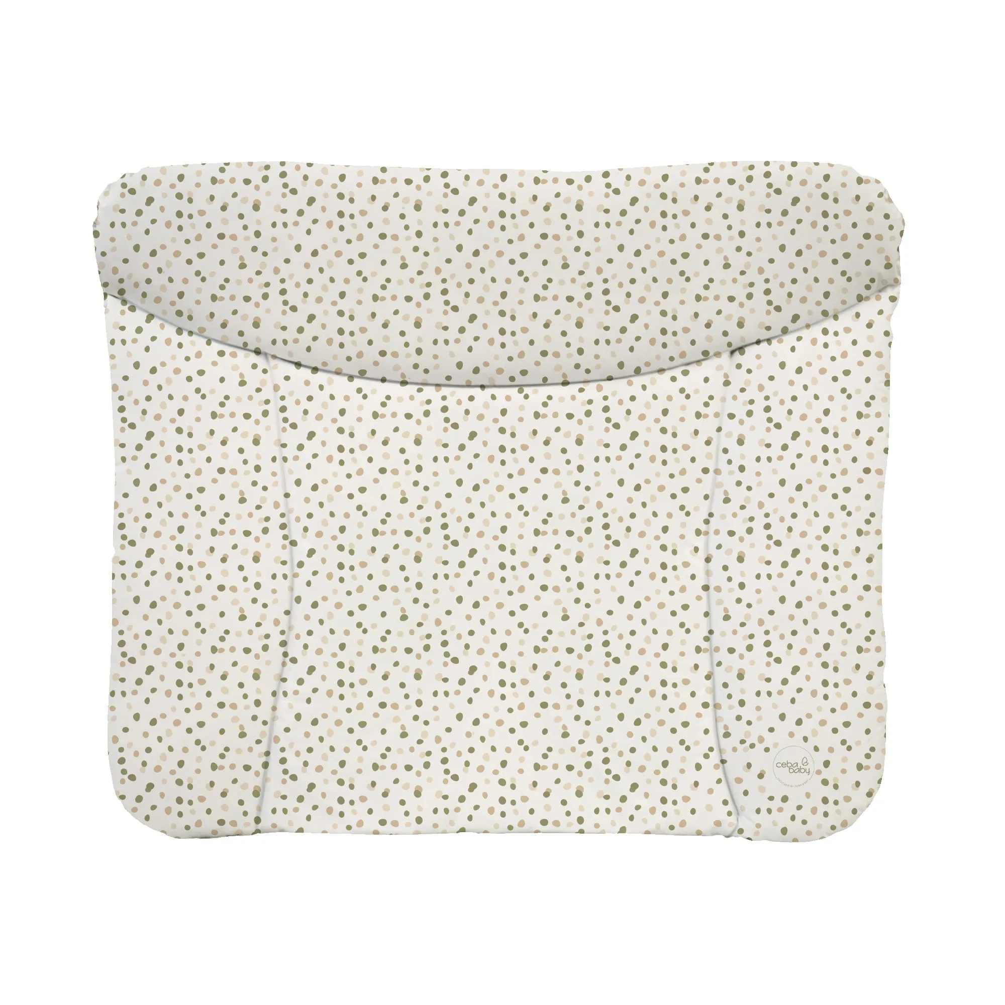 Ceba Baby Fasciatoio Materassino Lavabile e Impermeabile, Certificato Öko-Tex, 75x72 cm, Macchie - immagine 1