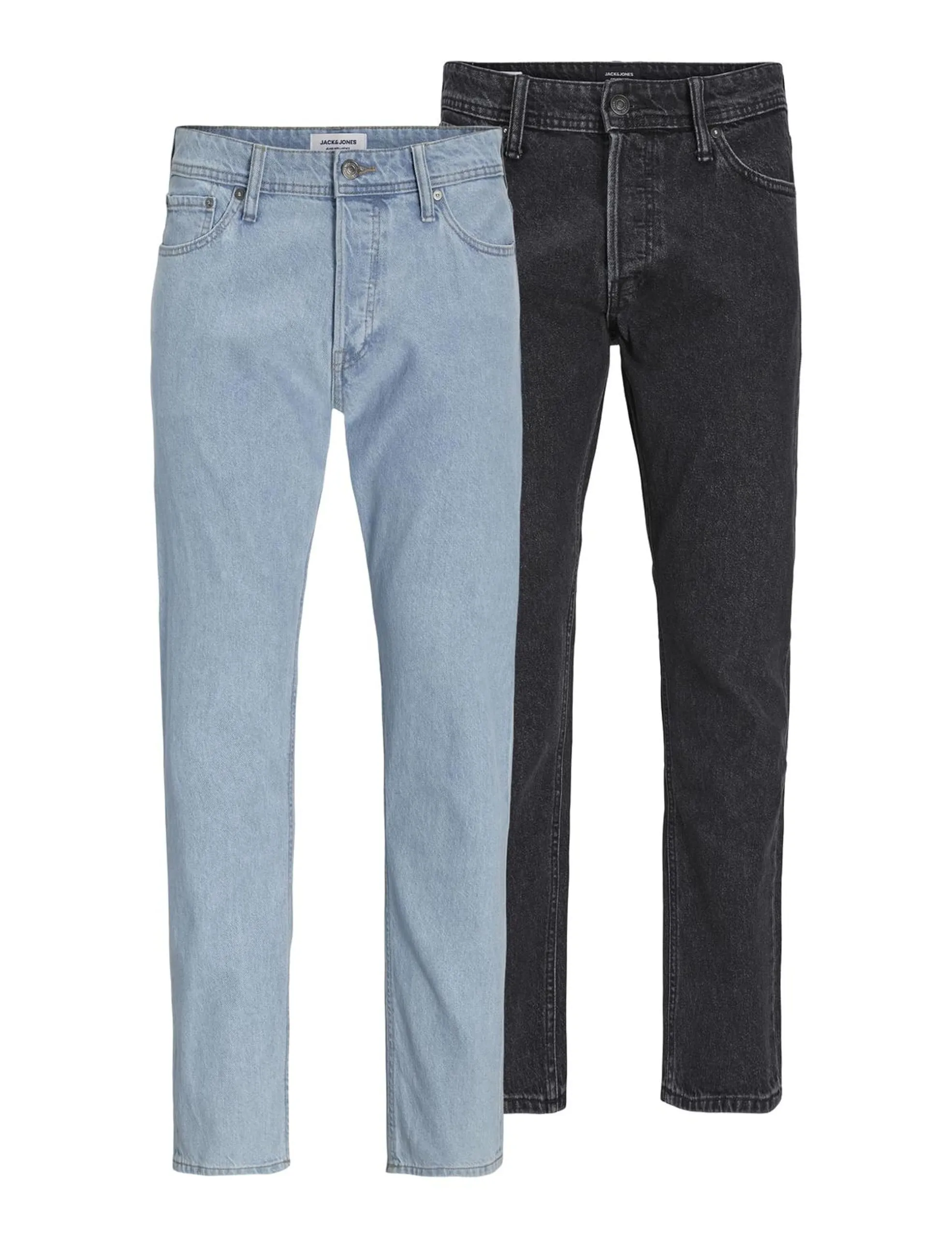 Jack & Jones Jjichris Jjoriginal Sq 738/737 Jeans, Blu Denim, 29W x 32L (2 Pack) - immagine 1