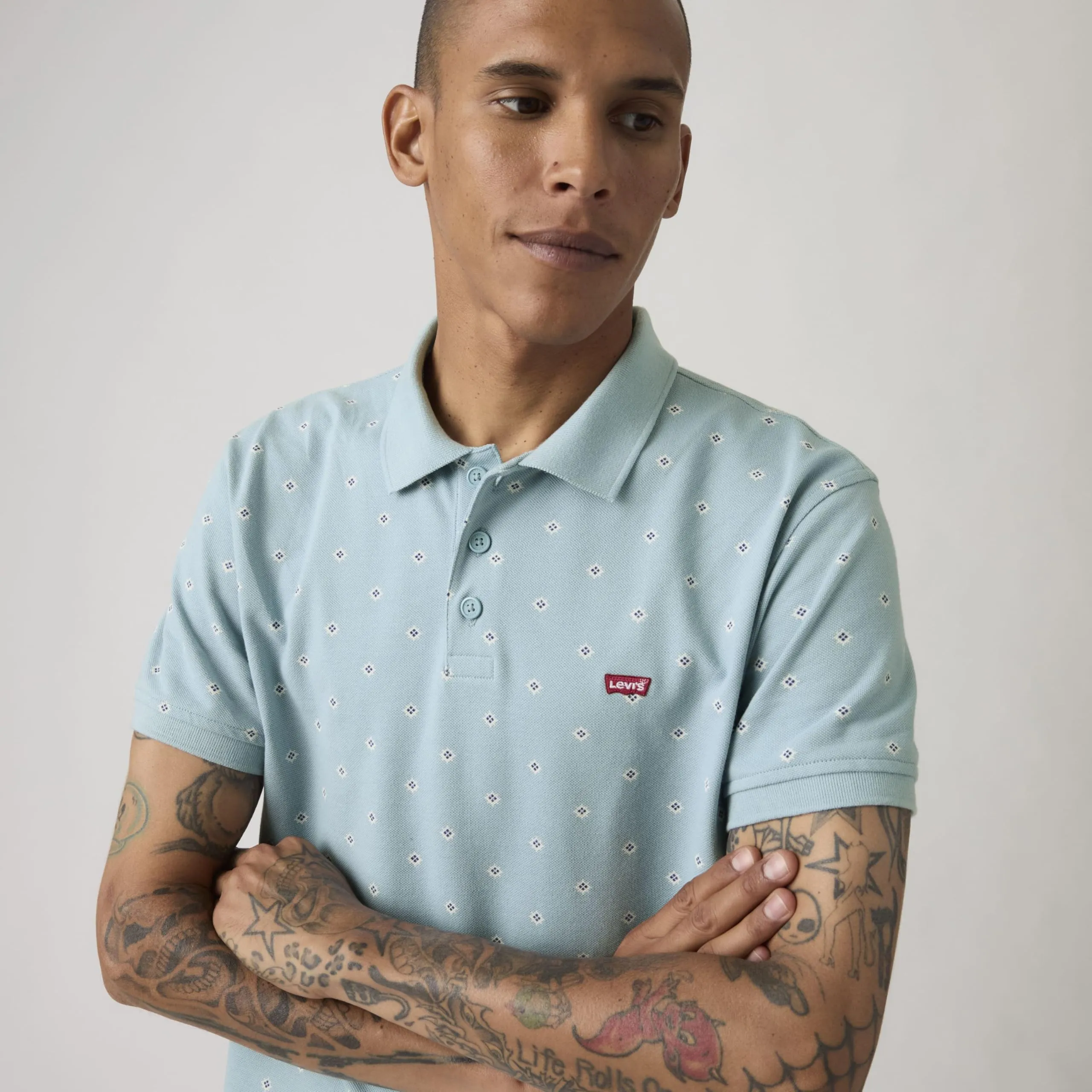 Levi's Polo Vigo Geo Forget-Me-Not Pri - immagine 5