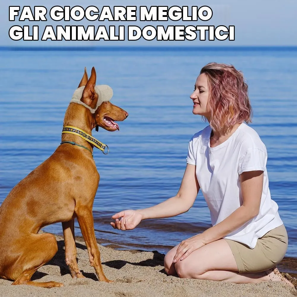 OFFCUP Berretto da Baseball per Cani Regolabile con Fori per Orecchie e Protezione Solare, XS - immagine 7