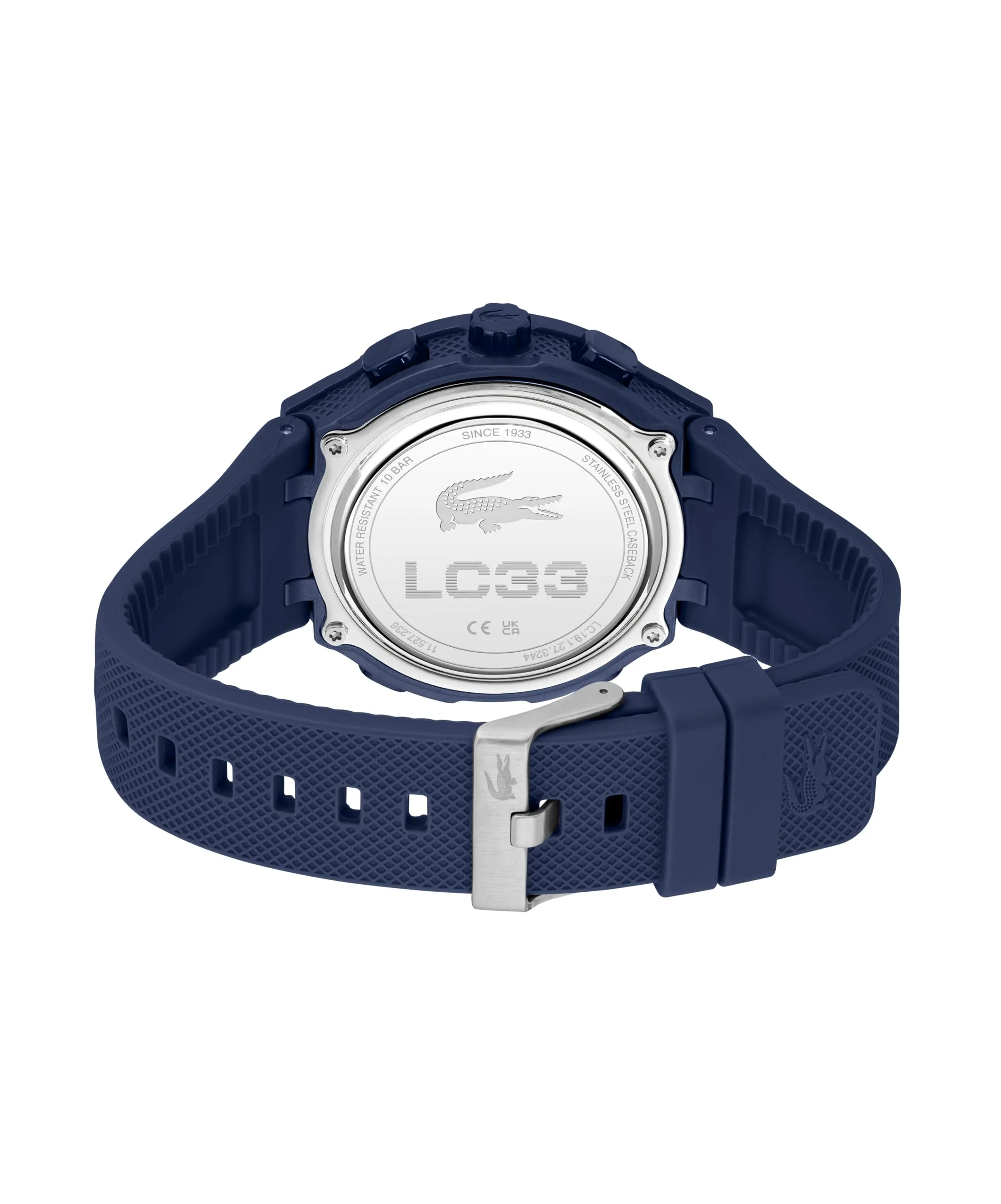 Lacoste LC33 Orologio Analogico-Digitale da Uomo Cinturino Silicone Blu Navy - 2011434 - immagine 4