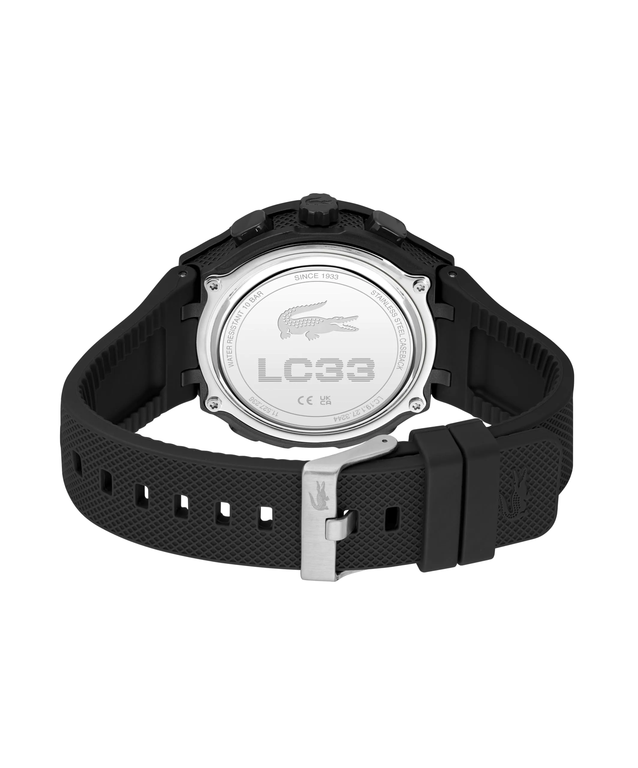 Lacoste LC33 Orologio Analogico-Digitale da Uomo con Cinturino in Silicone Nero - 2011435 - immagine 4