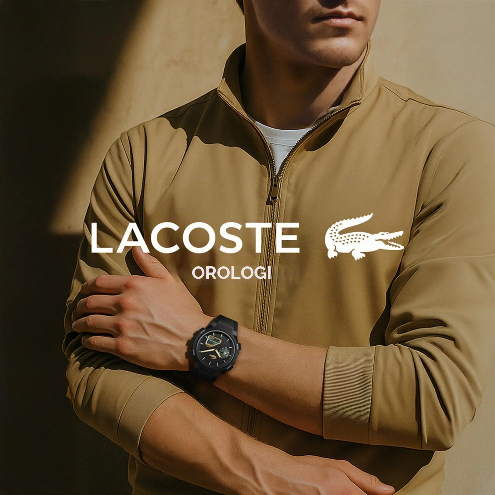 Lacoste LC33 Orologio Analogico-Digitale da Uomo con Cinturino in Silicone Nero - 2011435 - immagine 5