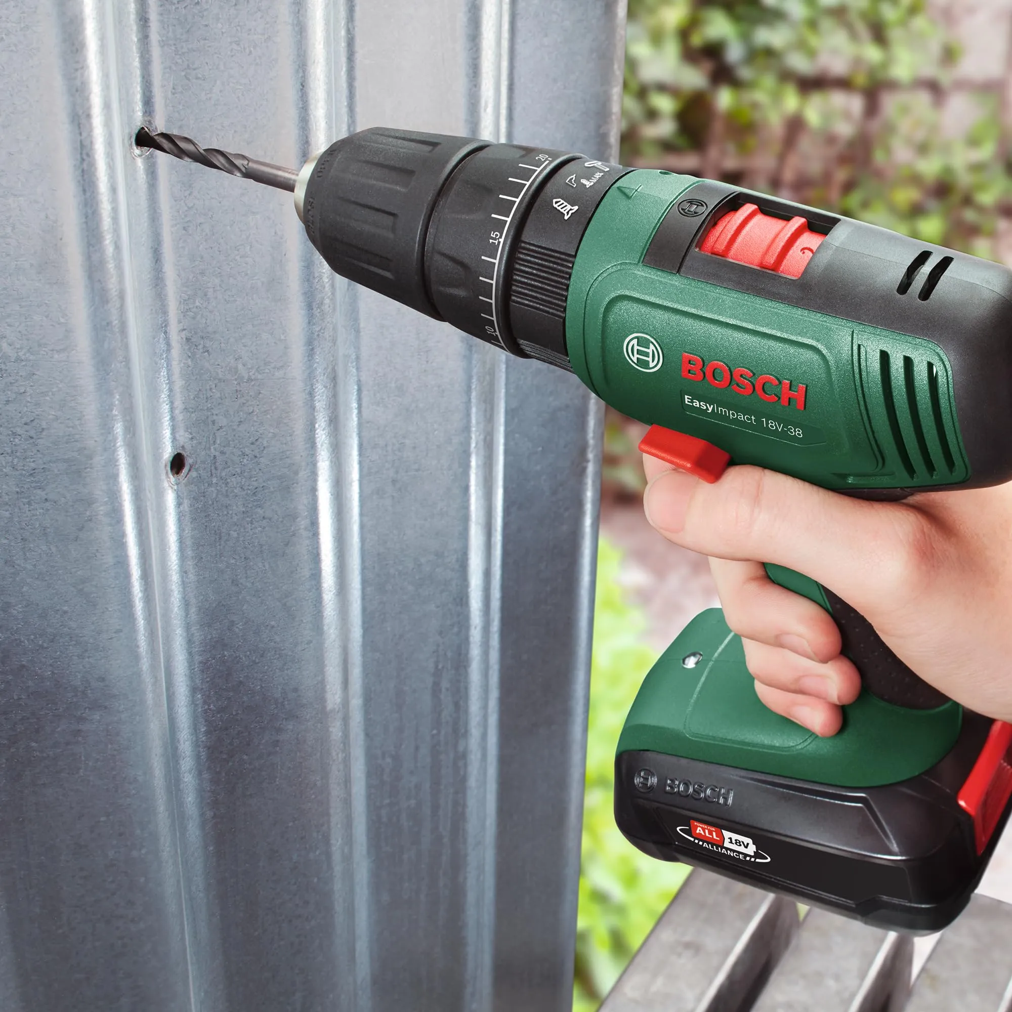 Bosch EasyDrill 18V-38 Trapano Avvitatore a Batteria (1 Batteria 2,5 Ah, Custodia per il Trasporto) - immagine 7