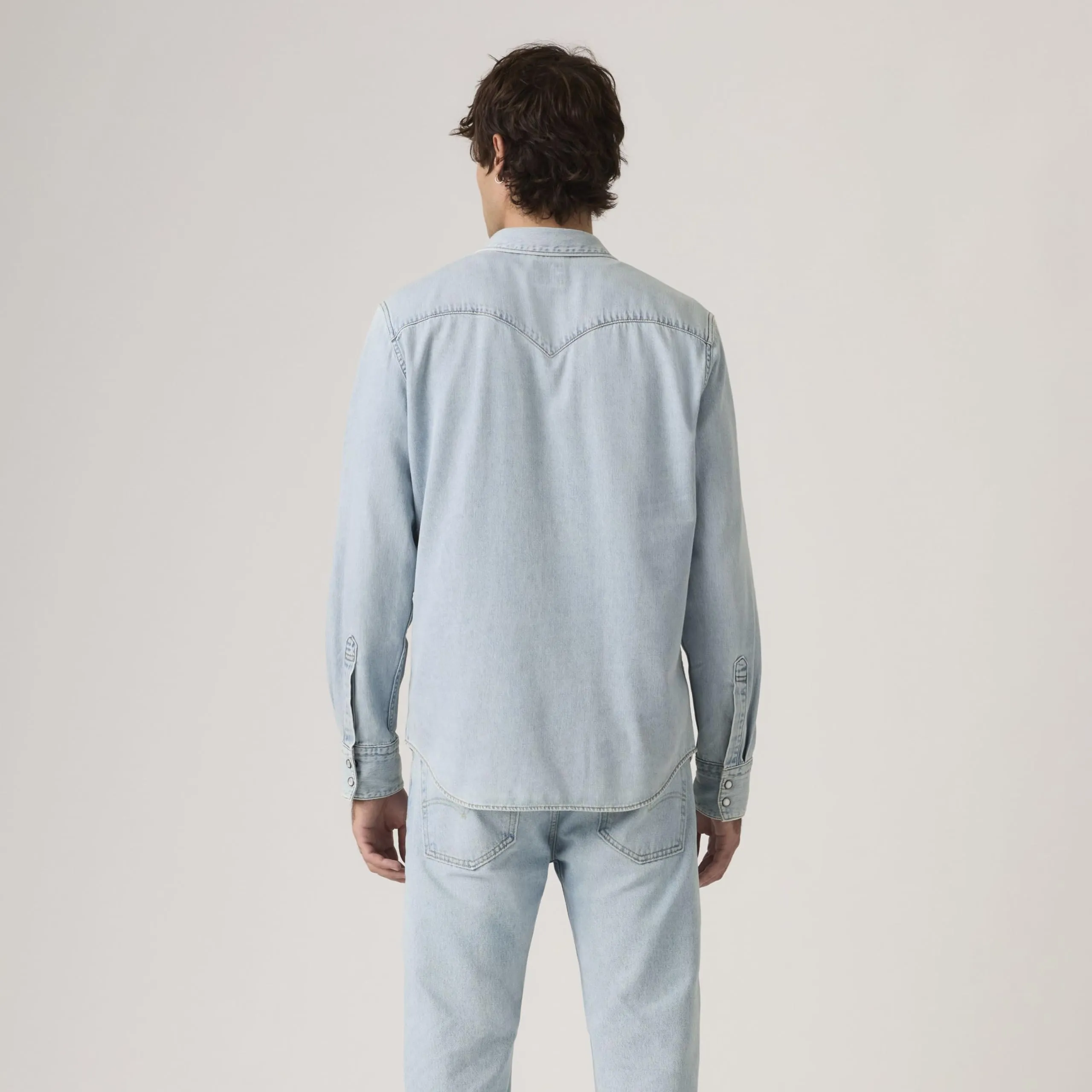 Levi's Barstow Western Standard Shirt - Solucell Worn-in - immagine 3