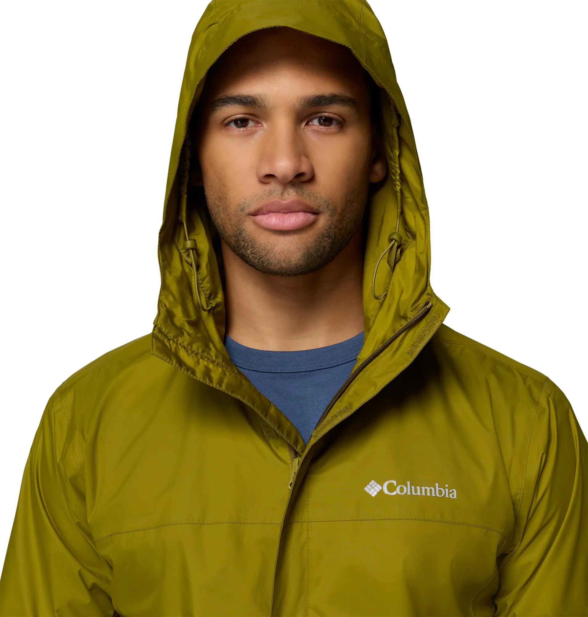 Columbia Watertight II Giacca Impermeabile da Uomo, Verde Muschio, XL - immagine 5
