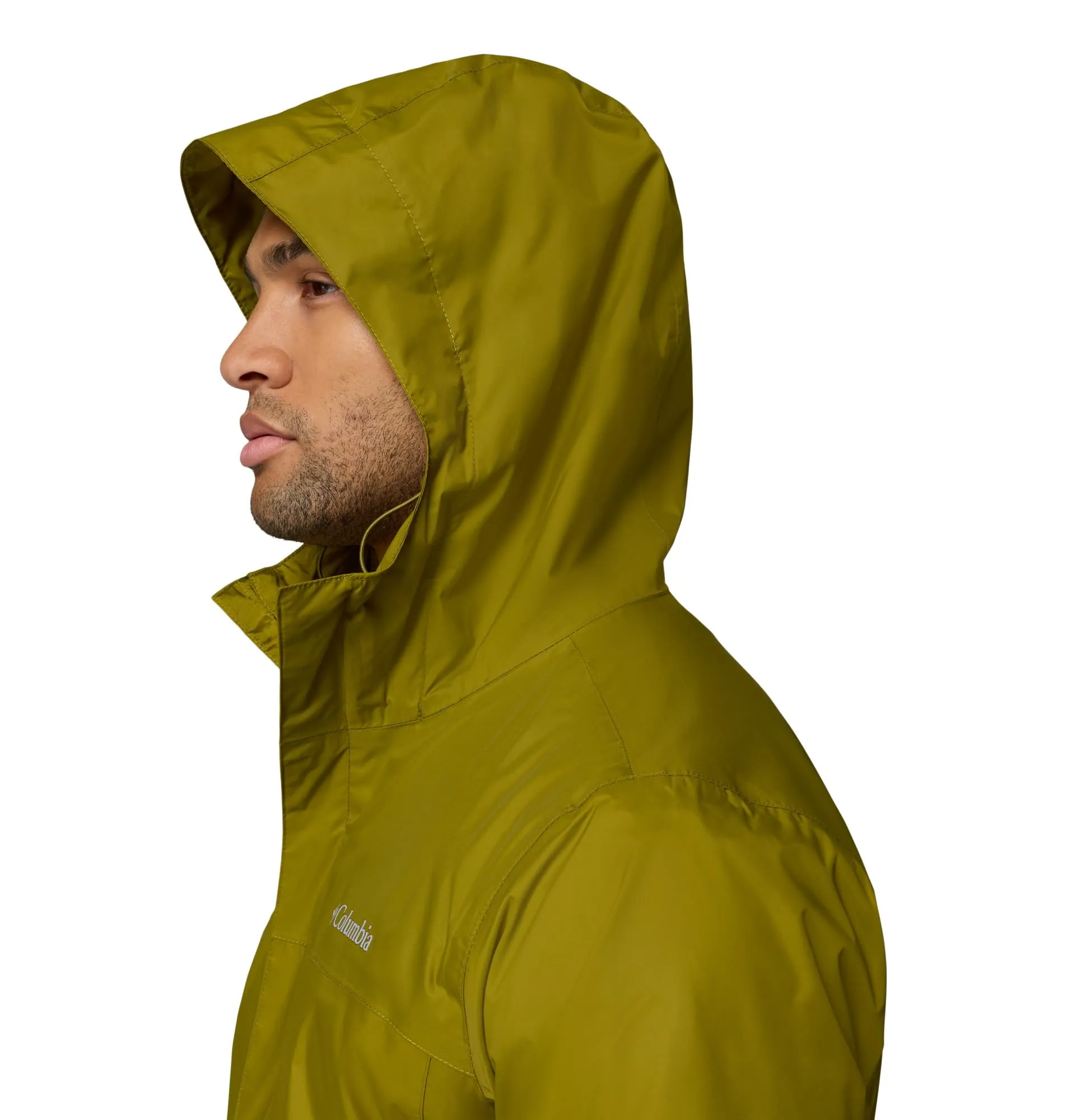 Columbia Watertight II Giacca Impermeabile da Uomo, Verde Muschio, M - immagine 6