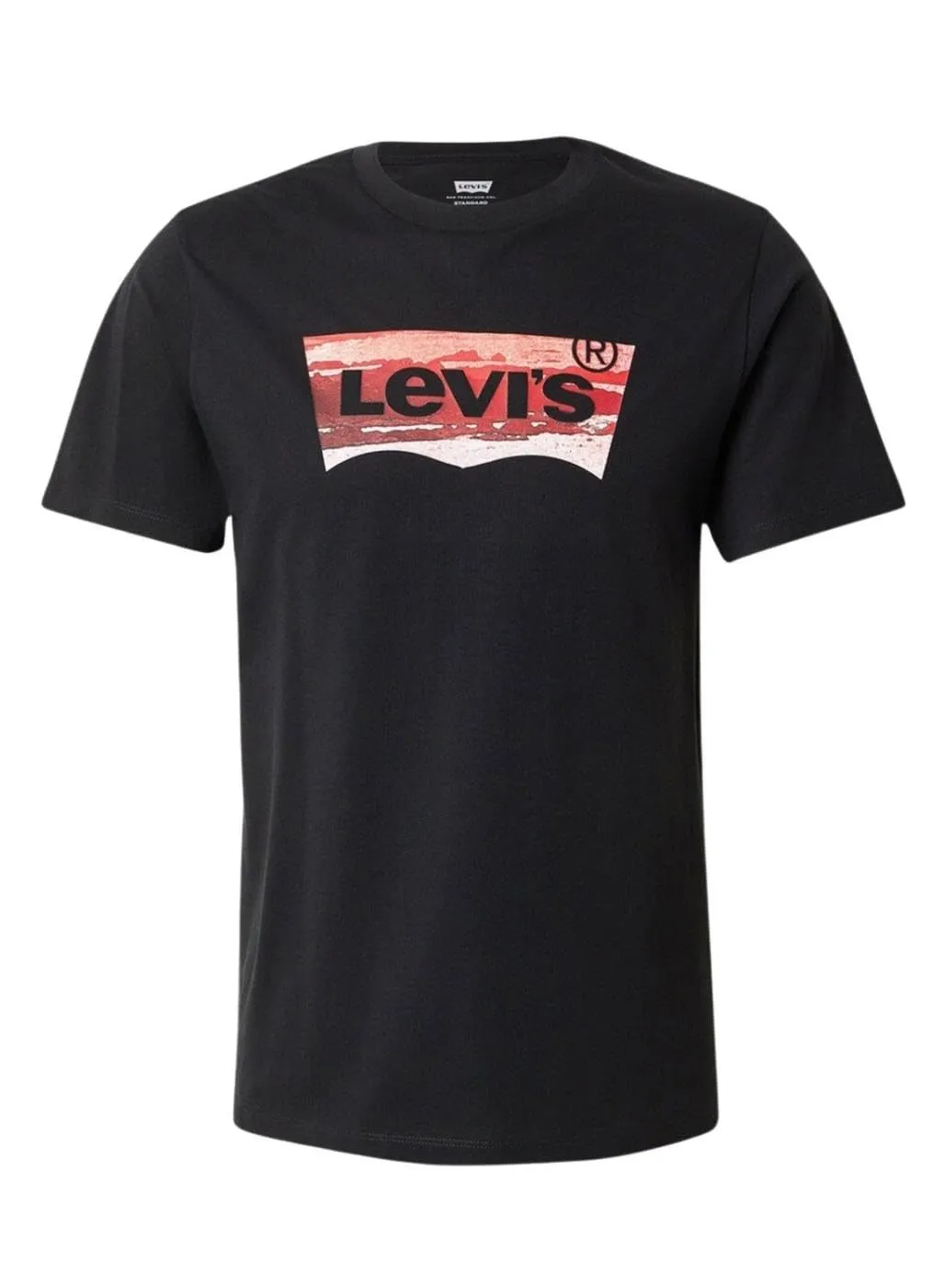 Levi's Graphic Crewneck Tee Coastal Filled BW 2 - immagine 1