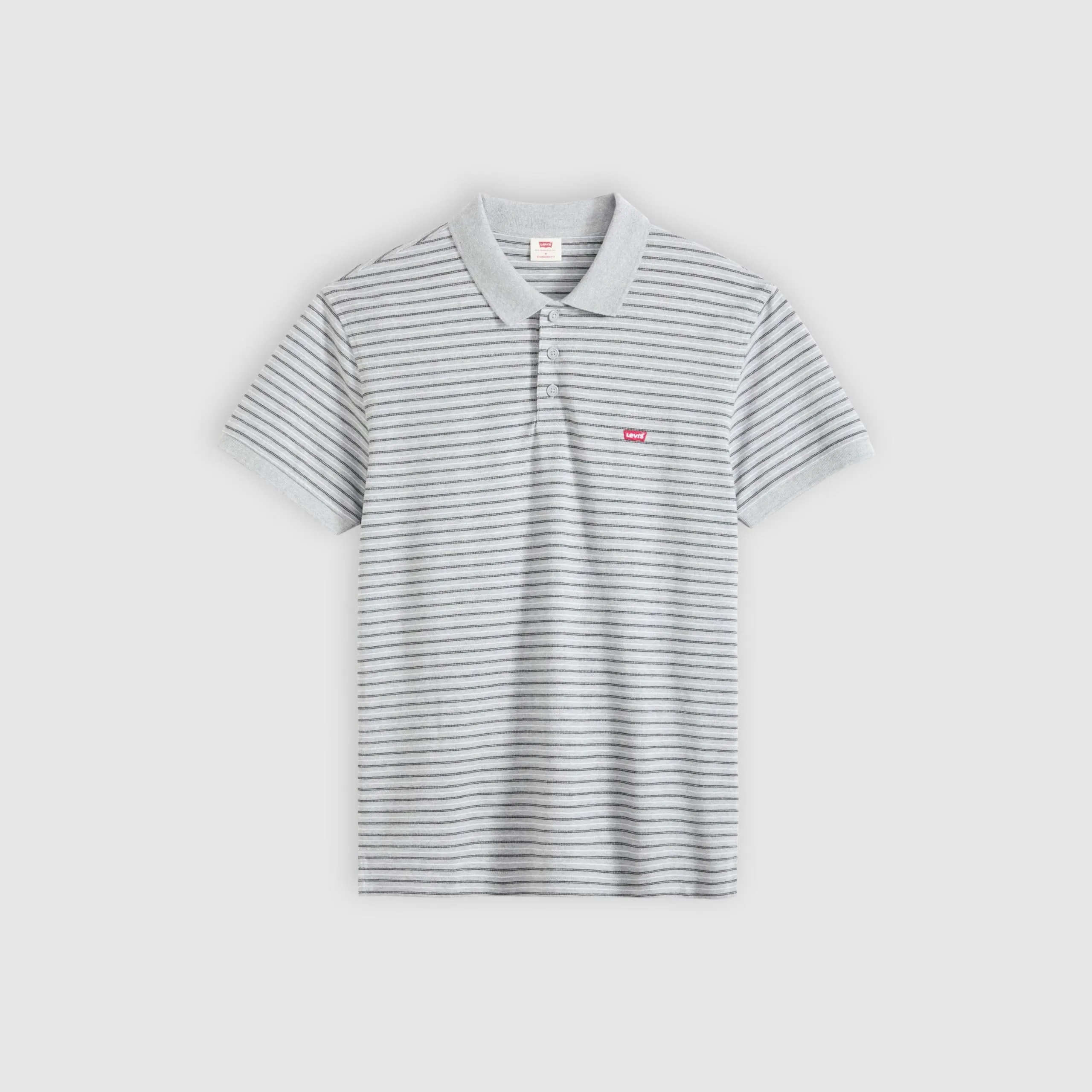 Levi's Gus Stripe Polo Midtone Grey - immagine 7