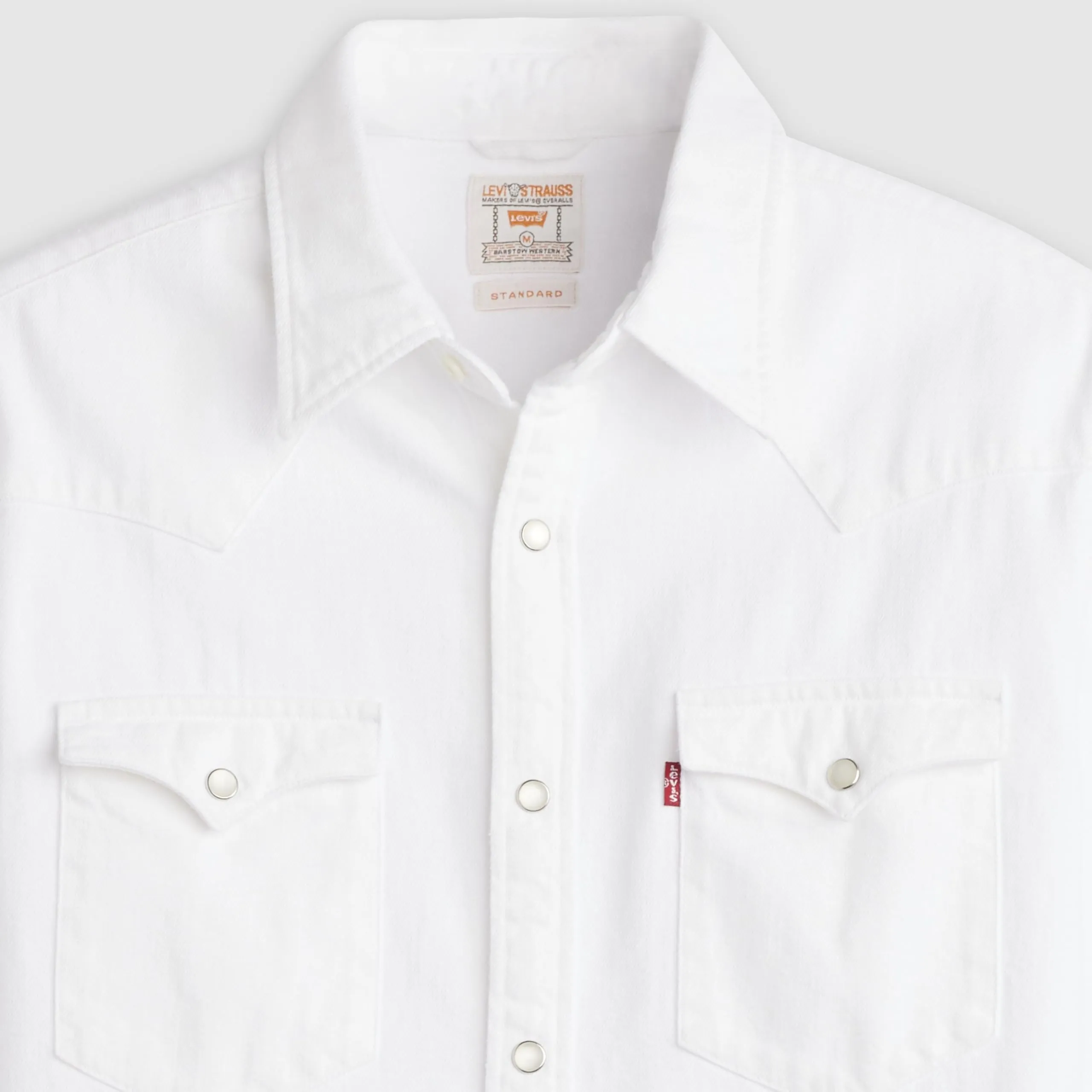 Levi's Barstow Western Standard Shirt - Cloudy Skys - XL - immagine 6