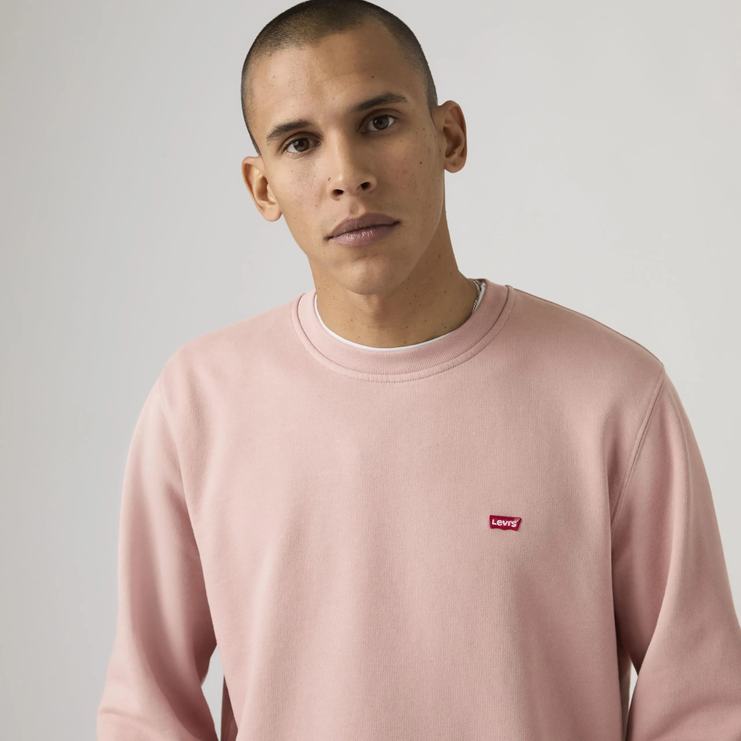 Levi's Housemark Crewneck Sweatshirt - Woodrose - immagine 4