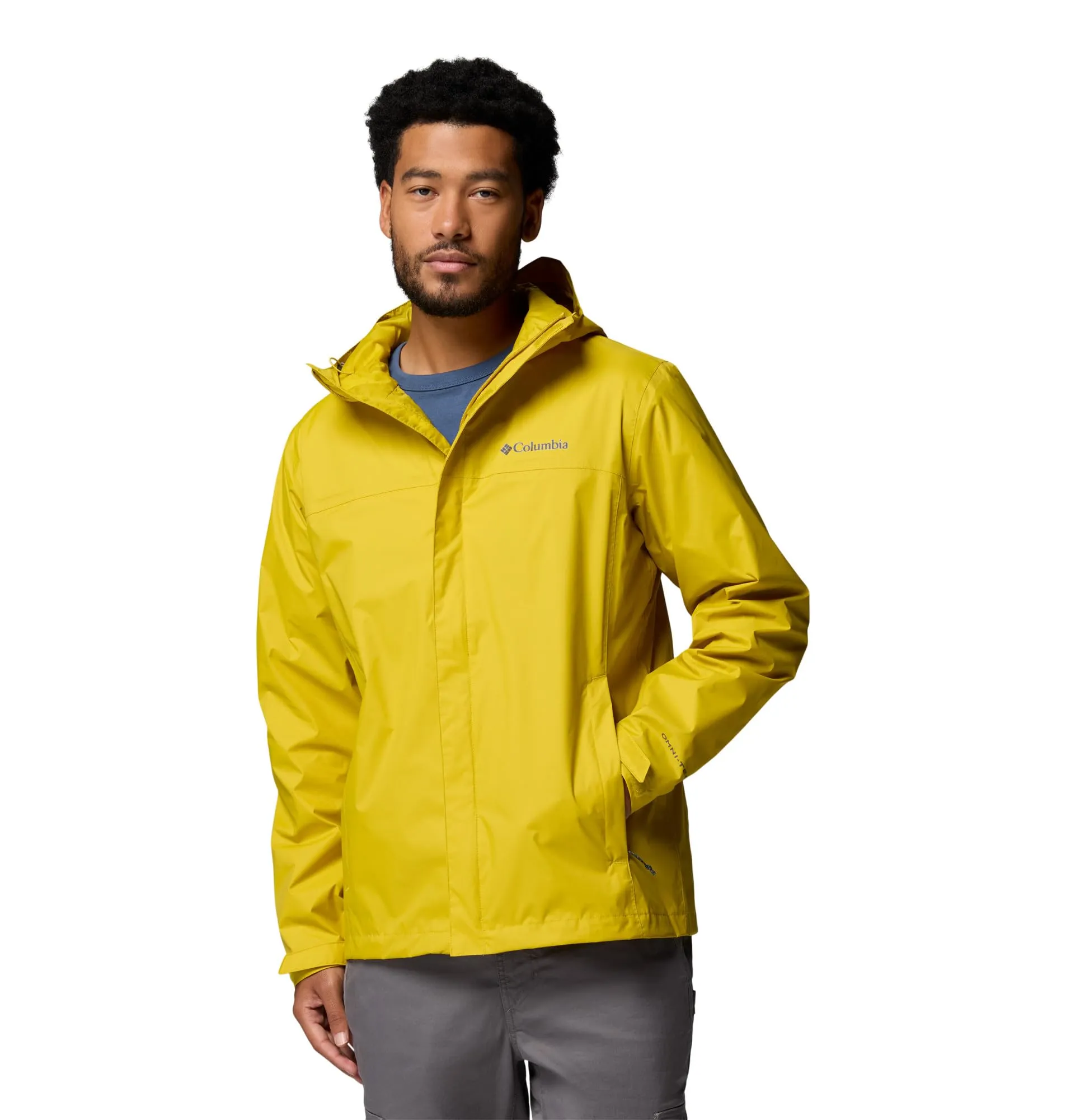 Columbia Watertight II Giacca Impermeabile da Uomo, Antique Moss, XXL - immagine 1