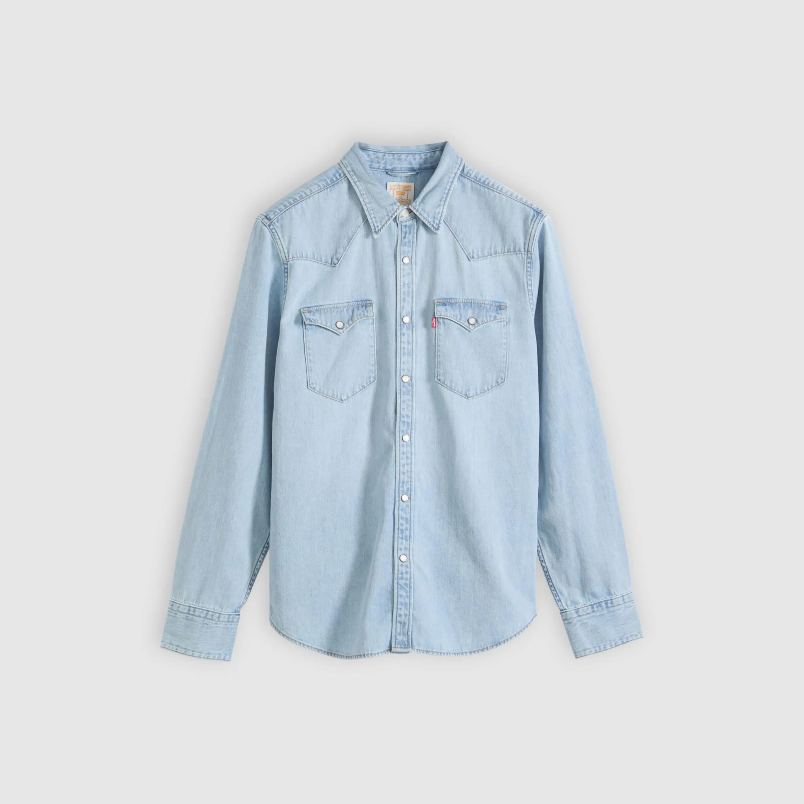 Levi's Barstow Western Standard Shirt - Solucell Worn-in - immagine 5