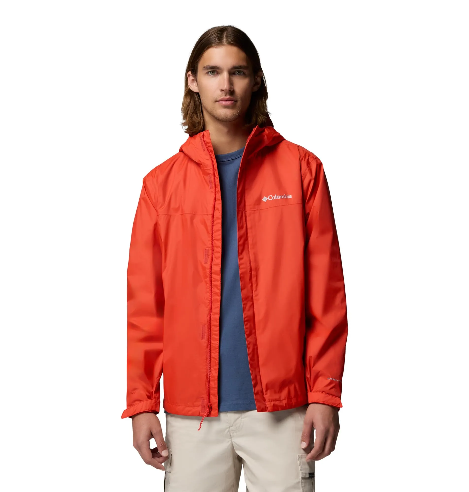 Columbia Watertight II Giacca Impermeabile da Uomo, Super Sonic, XXL - immagine 5