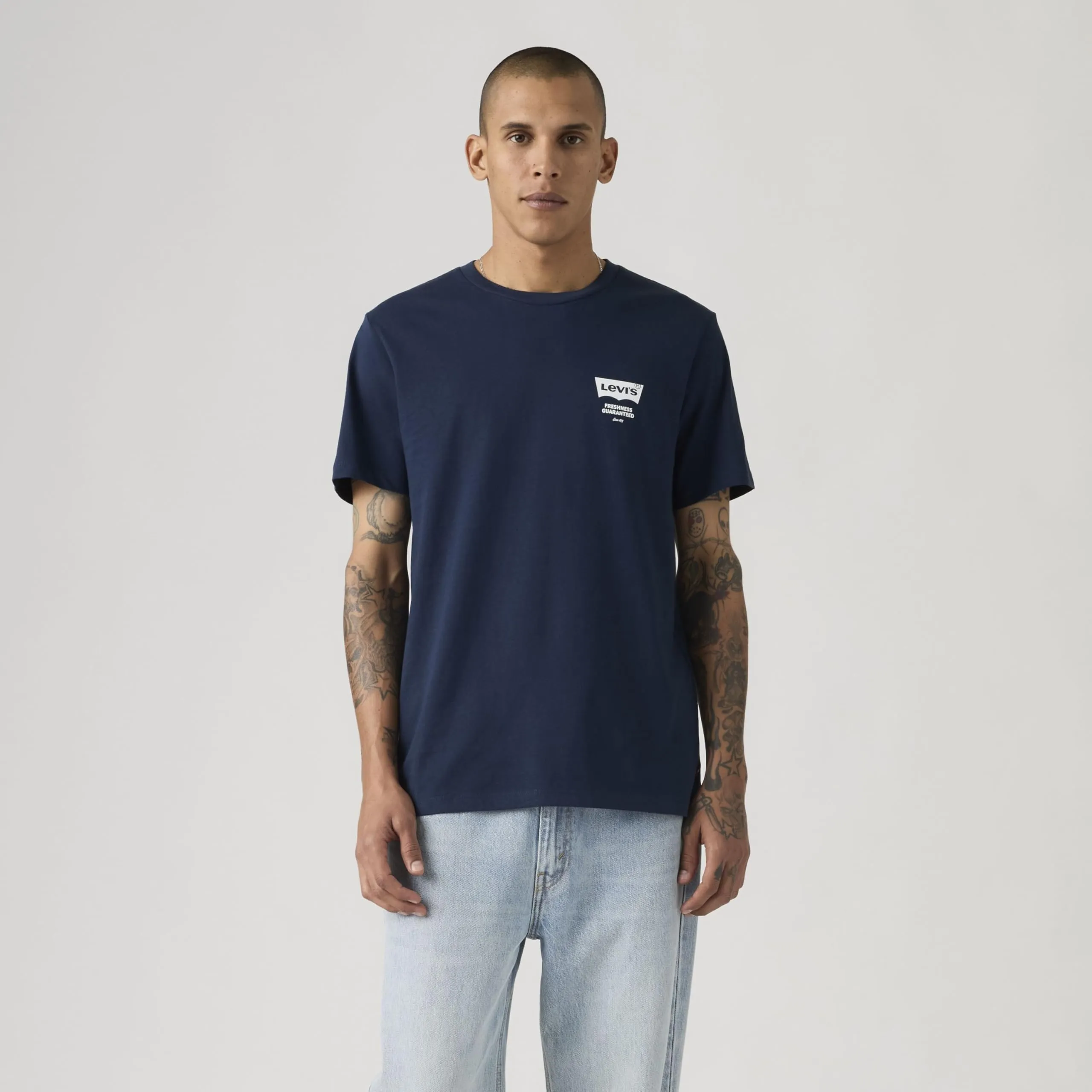Levi's Graphic Crewneck Tee Pizza 1 Dress - immagine 9