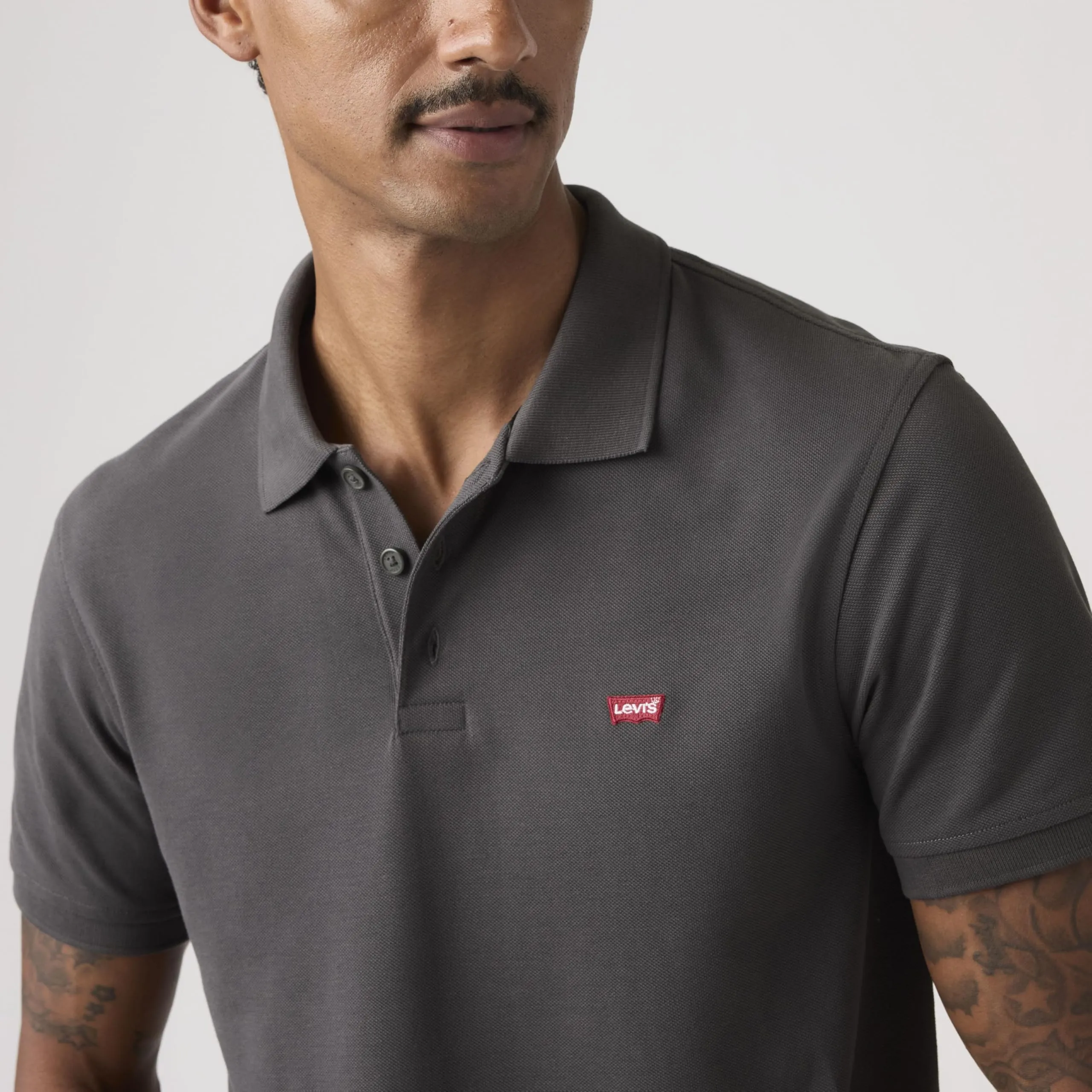 Levi's HM Polo Pique Blackened Pearl - immagine 4