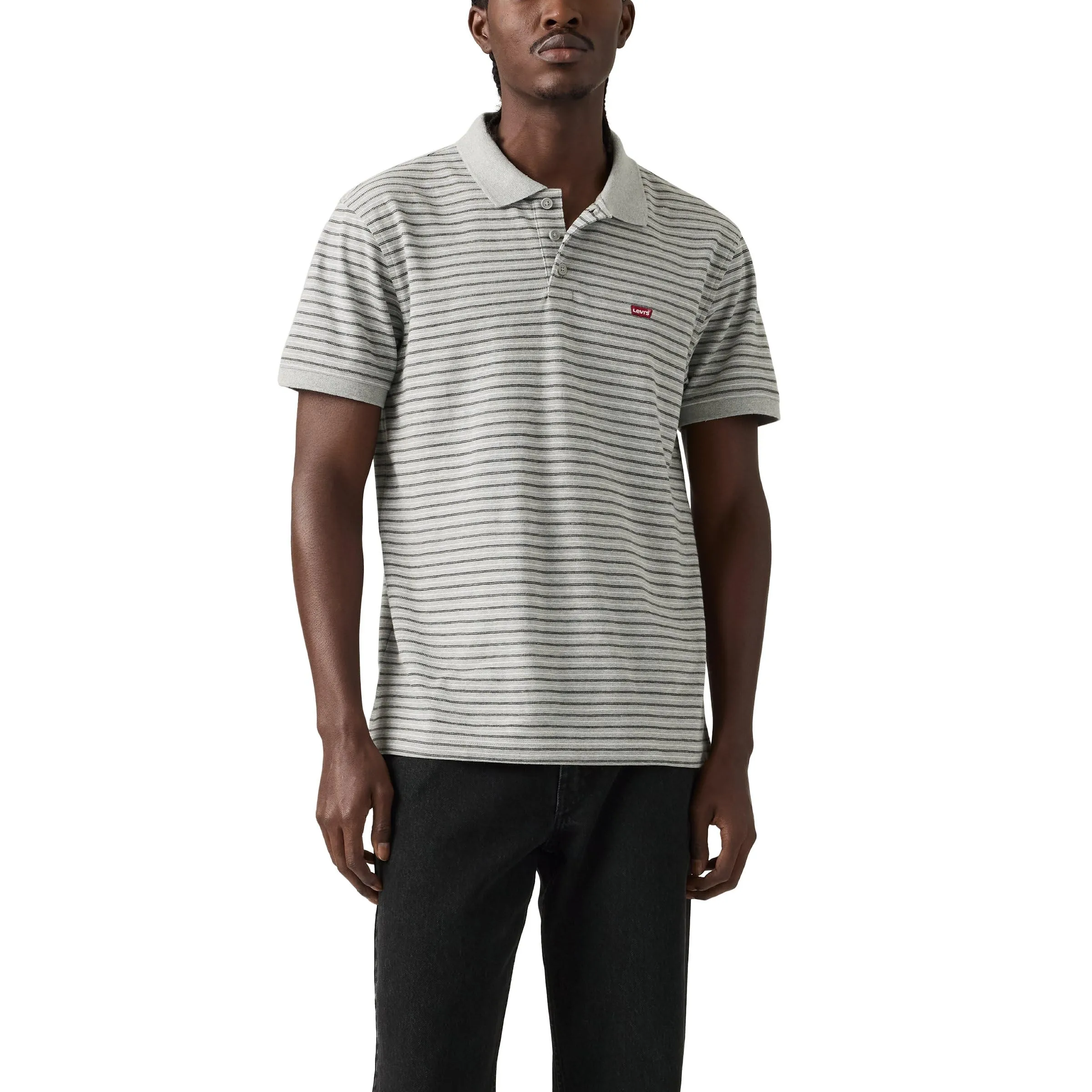 Levi's HM Polo Gus Stripe Midtone G, S Uomini - immagine 1