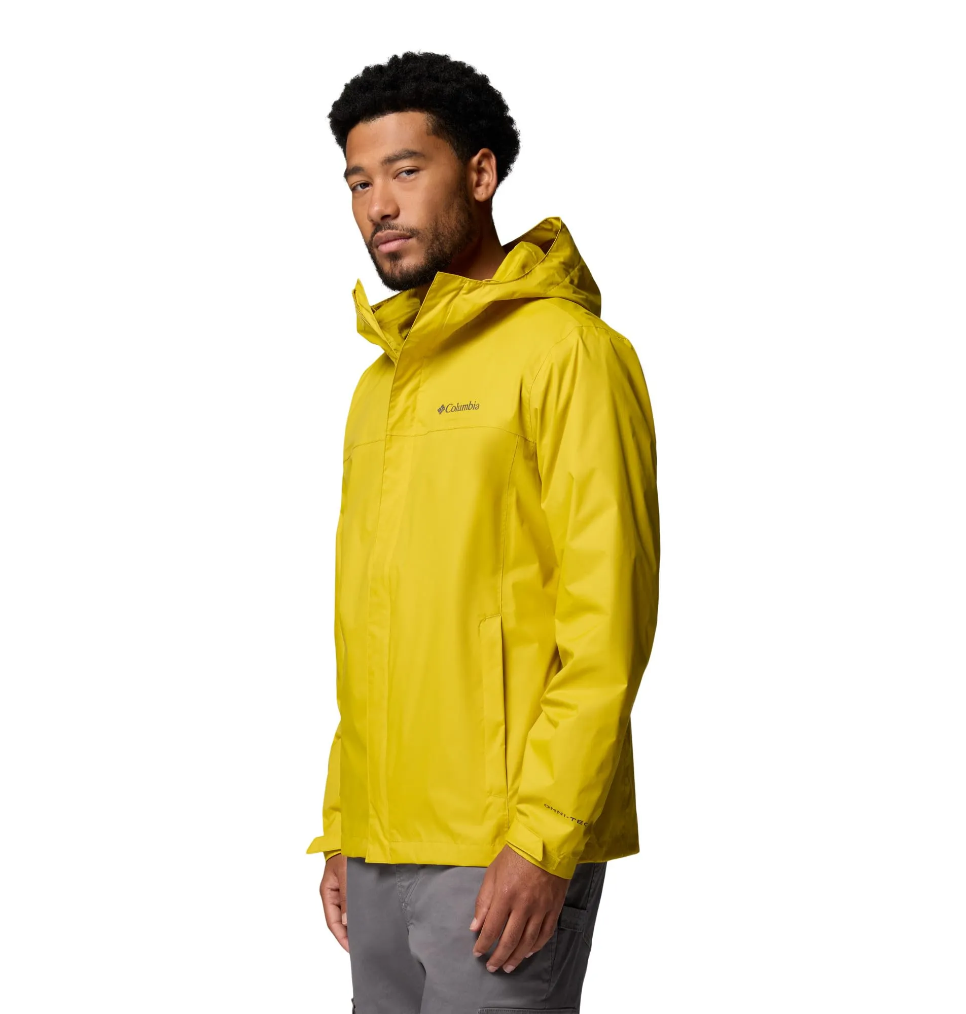 Columbia Watertight II Giacca Impermeabile da Uomo - Antique Moss, XL - immagine 4
