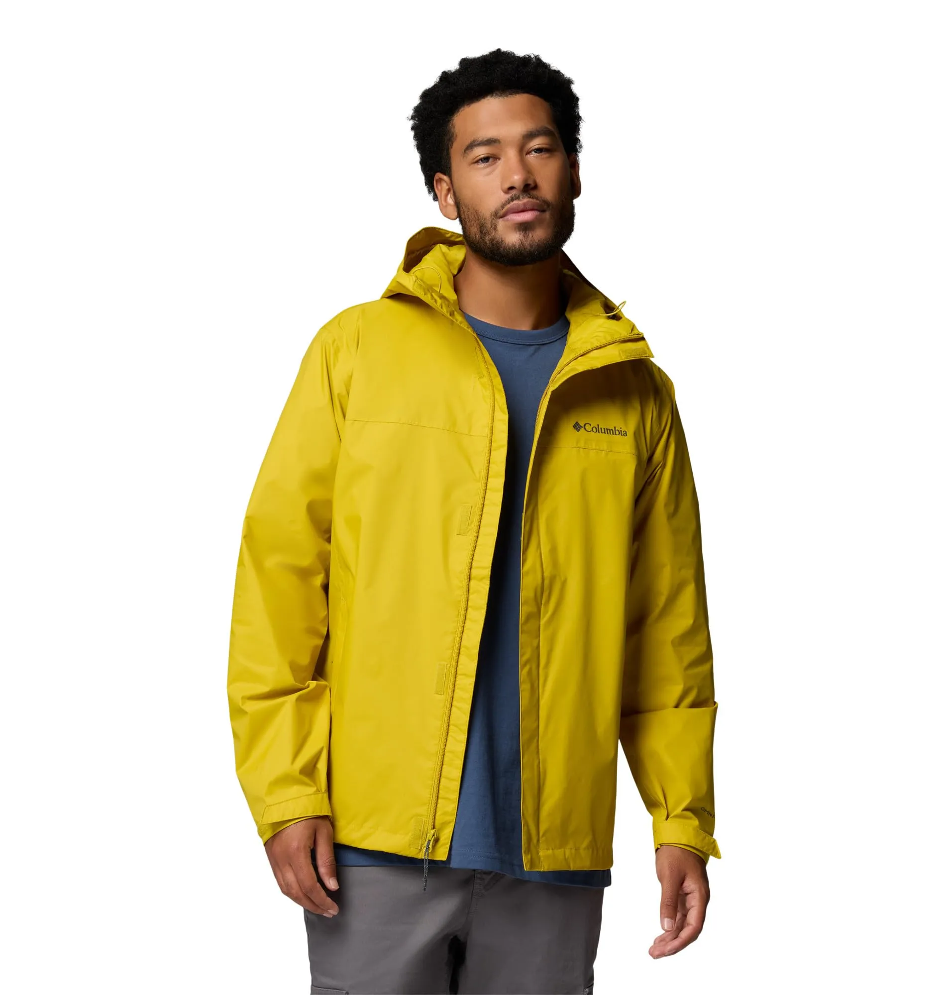 Columbia Watertight II Giacca Impermeabile da Uomo - Antique Moss, XL - immagine 5
