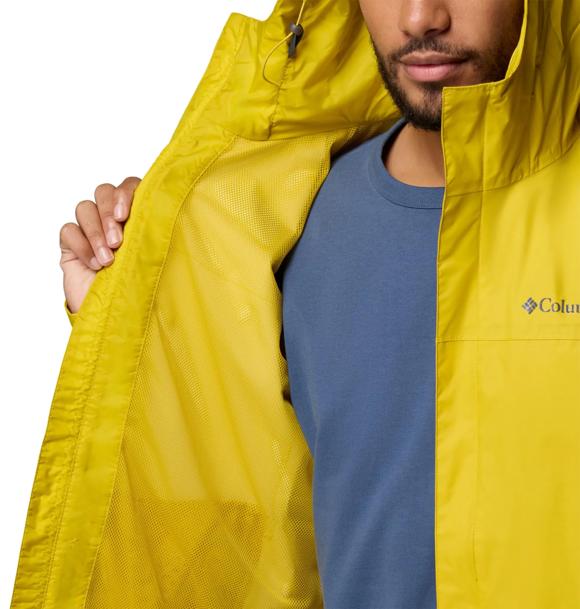 Columbia Watertight II Giacca Impermeabile da Uomo, Antique Moss, M - immagine 6