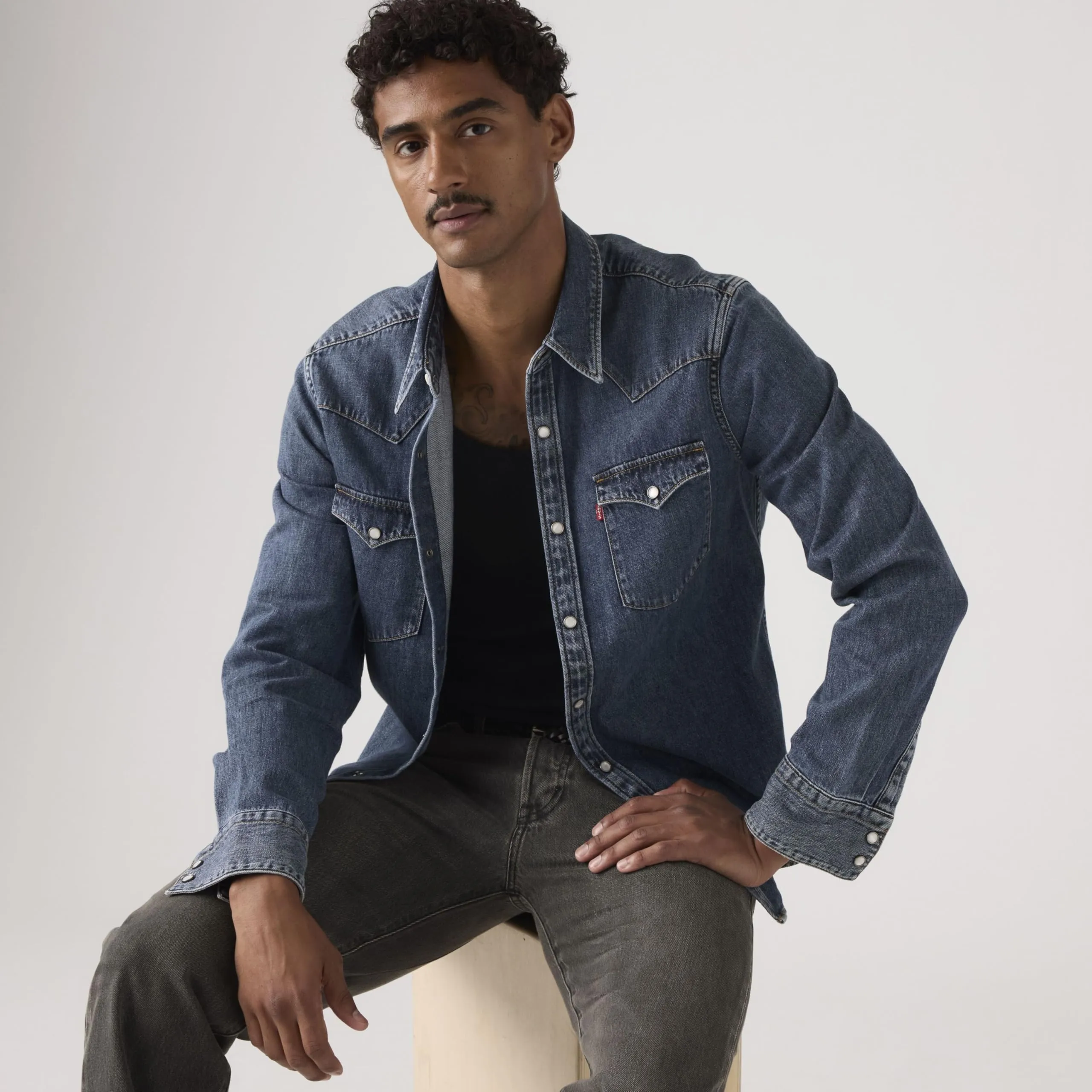 Levi's Barstow Western Standard Shirt - Solucell Western - immagine 2