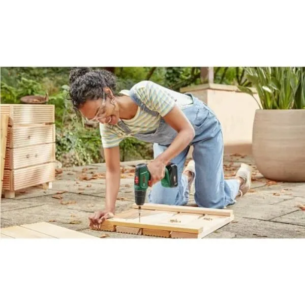 Bosch EasyDrill 18V-40 Trapano Avvitatore 06039D8004 (1 Batteria 2,0 Ah, Custodia per il Trasporto) 1/2" - immagine 2