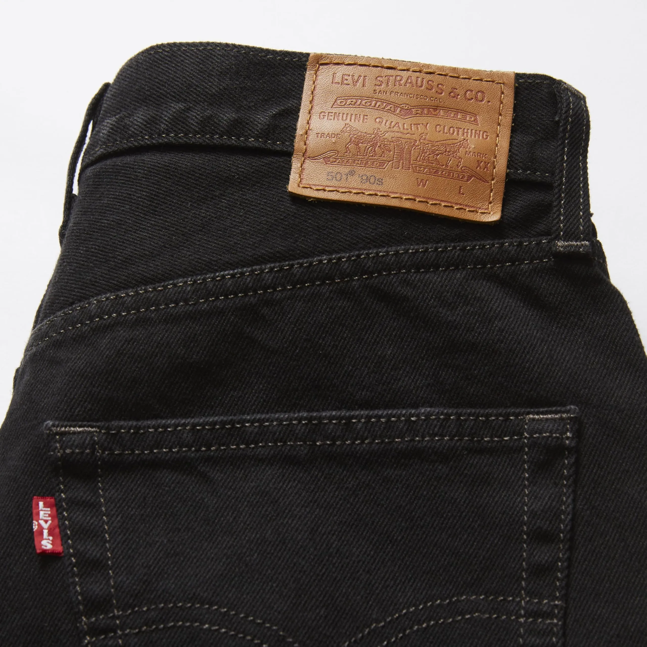 Levi's 501 90s Jeans, Blacktop Rinsed, 33W / 32L - immagine 9