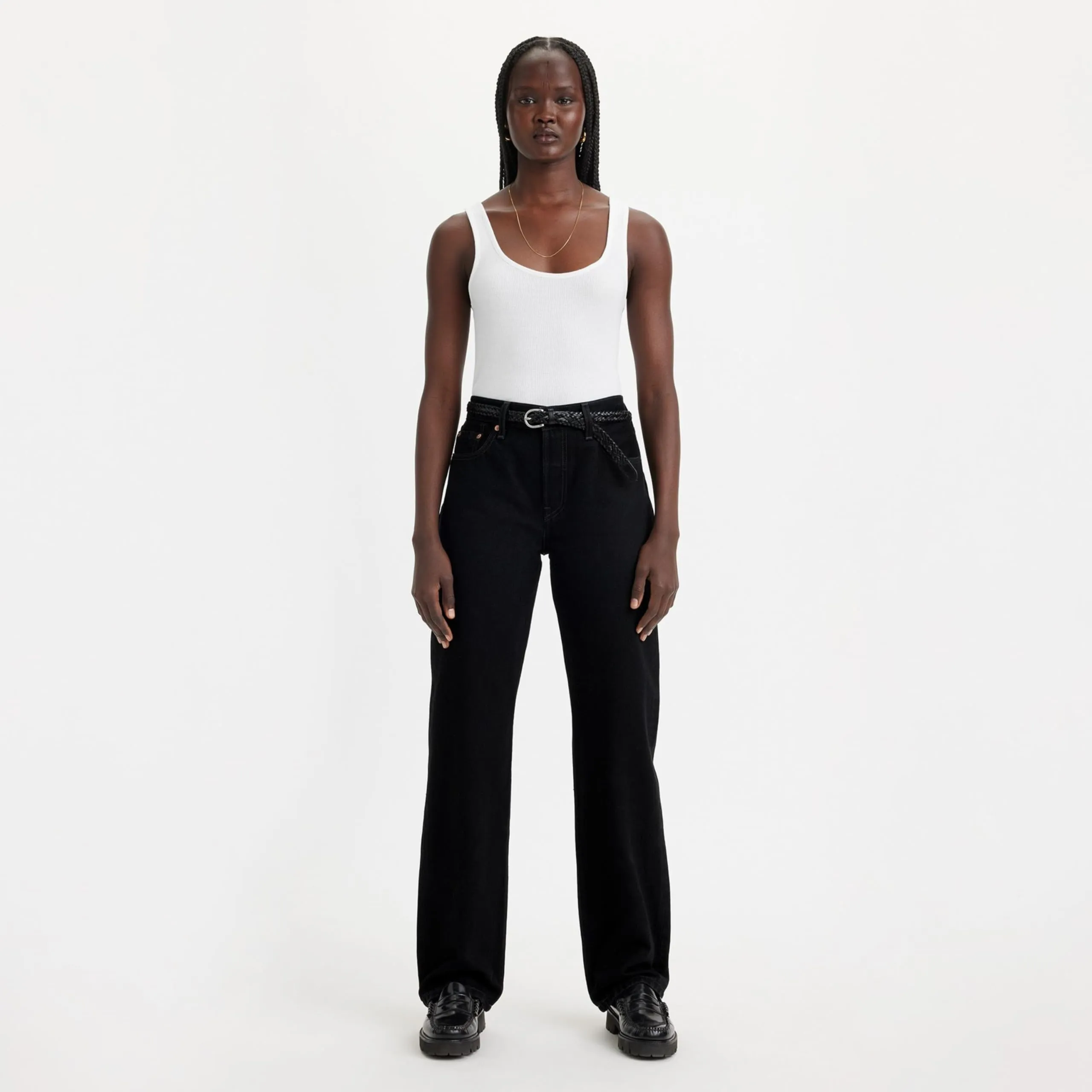 Levi's 501 90s Jeans, Blacktop Rinsed, 33W / 32L - immagine 10