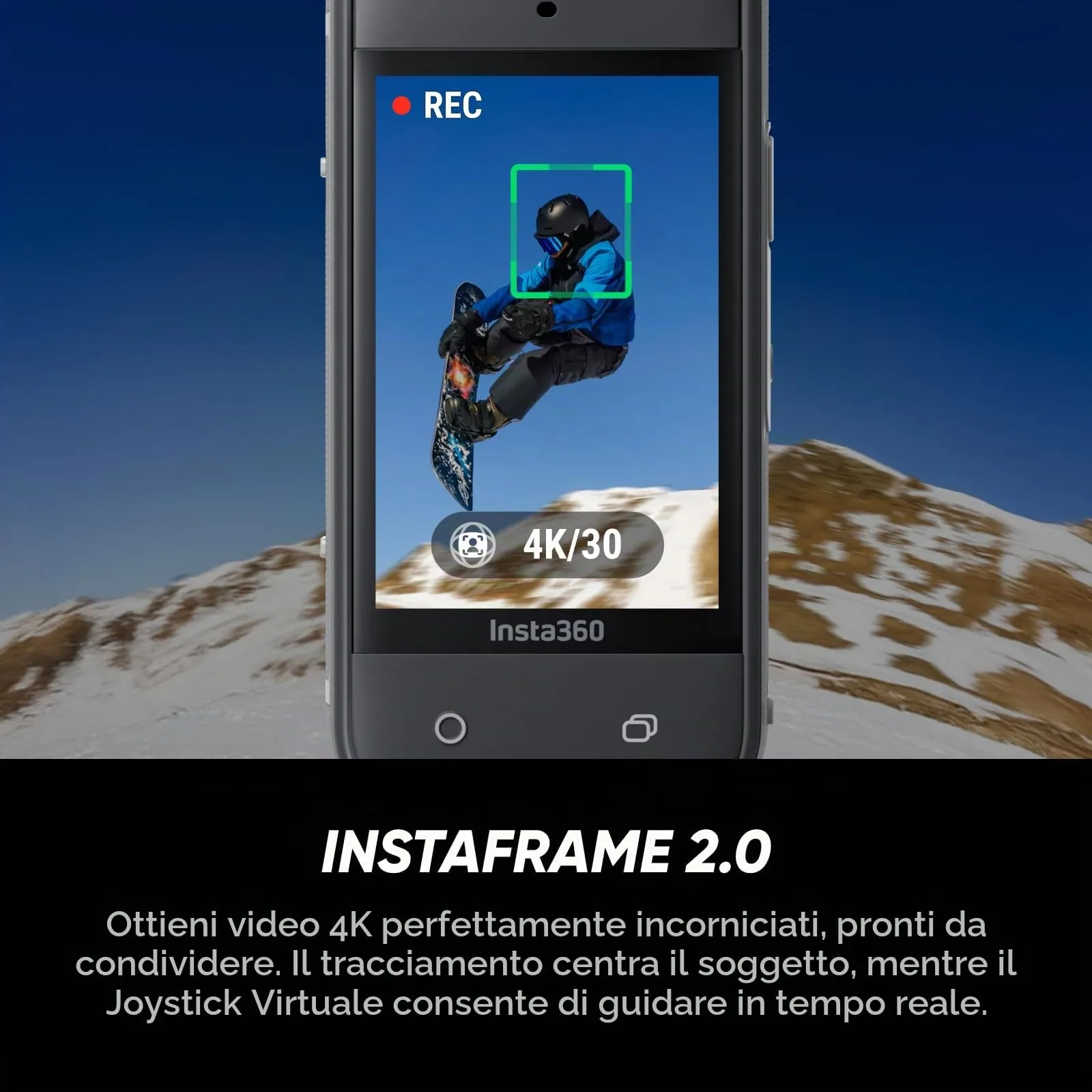 Insta360 X5 Pack Sostituzione Obiettivo - Action Cam 360° 8K Impermeabile con Selfie Stick Invisibile e Cover Antivento - immagine 5