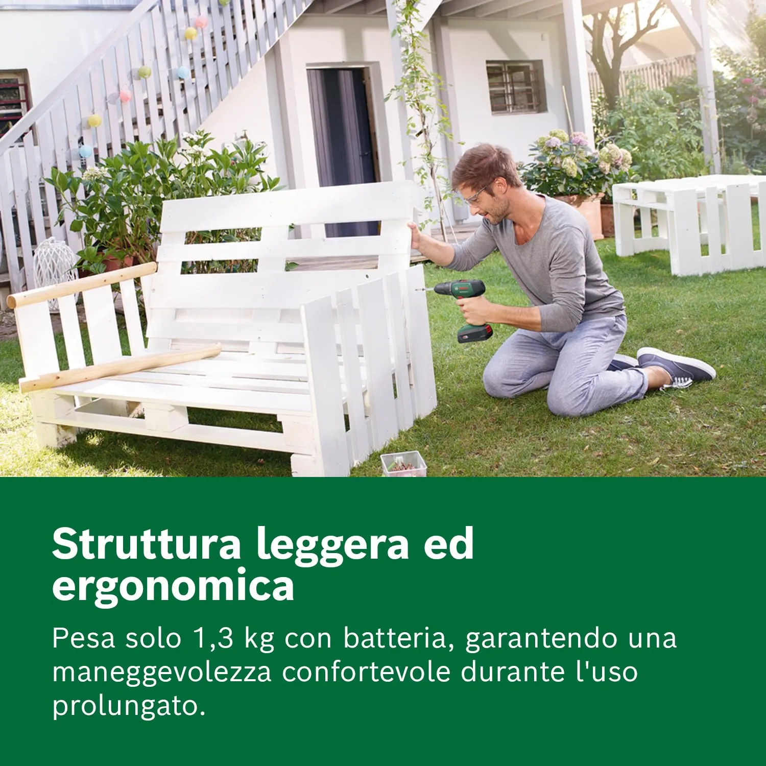 Bosch UniversalDrill 18V Trapano a batteria, 1 Batteria, in Valigetta - immagine 5