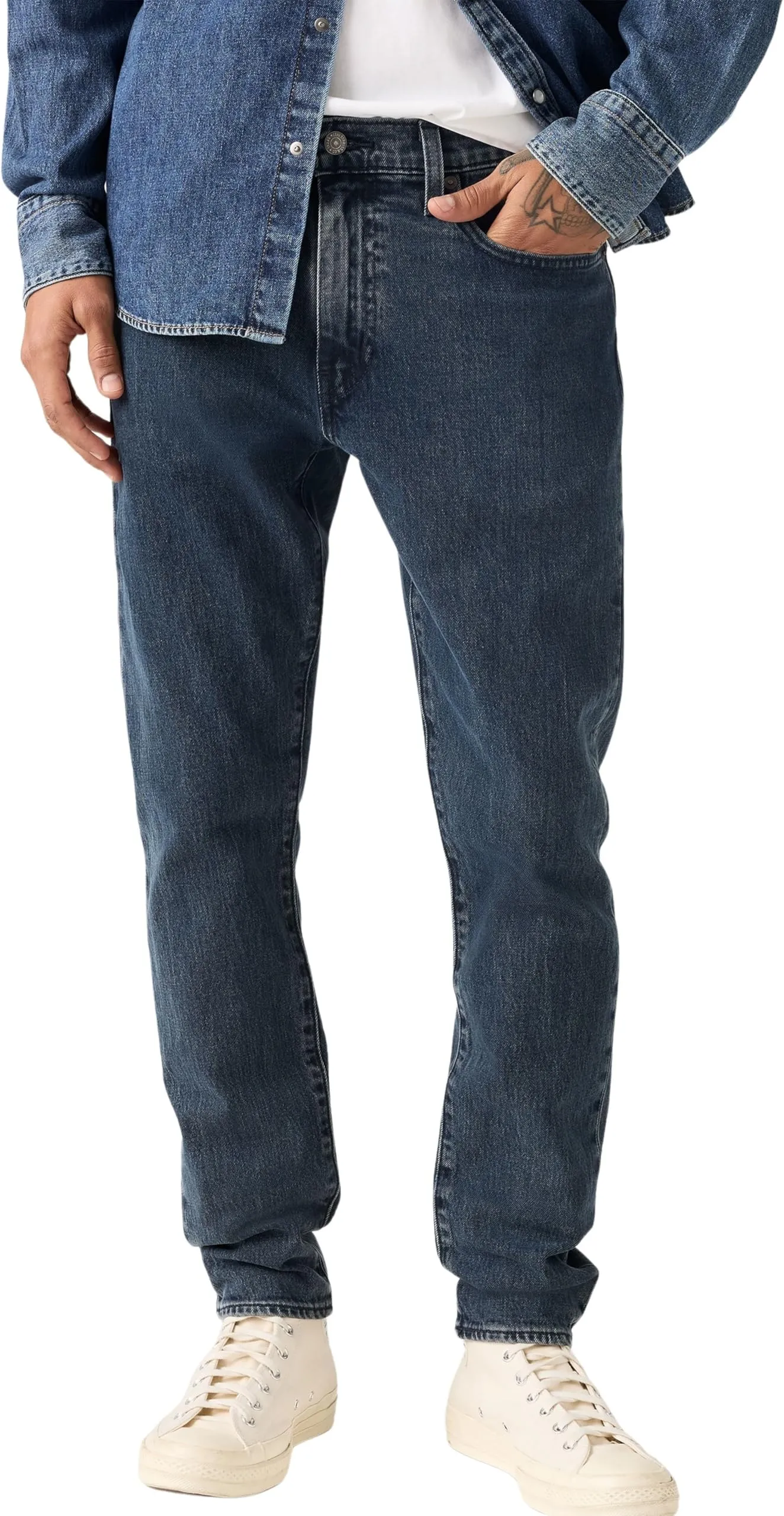 Levi's 512 Slim Taper Jeans, Blu Aria, 32W / 32L - immagine 1