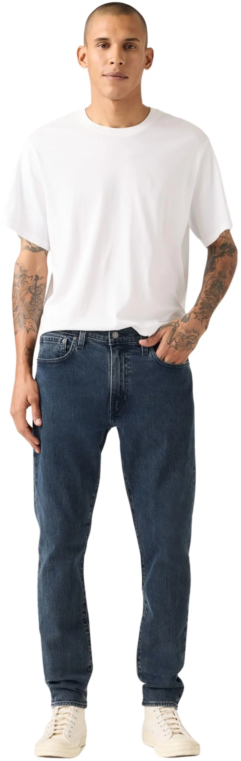 Levi's 512 Slim Taper Jeans, Blu Aria, 32W / 32L - immagine 4