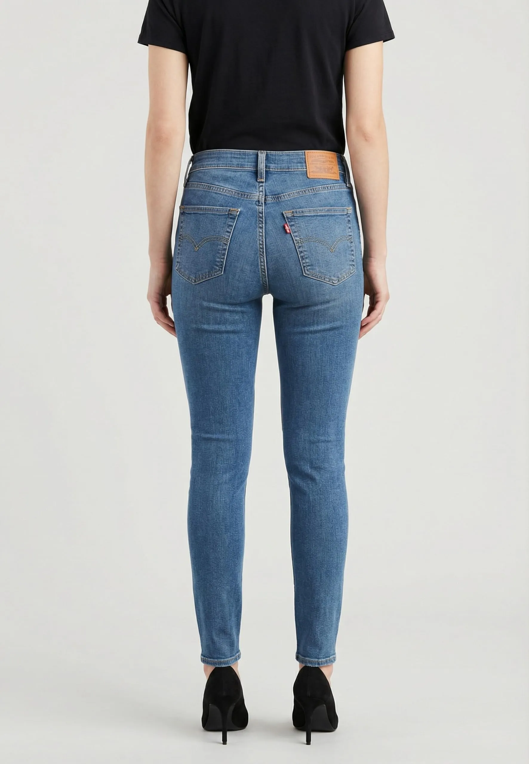 Levi's 721 High Rise Skinny Jeans - Loud Cool (29W x 30L) - immagine 3