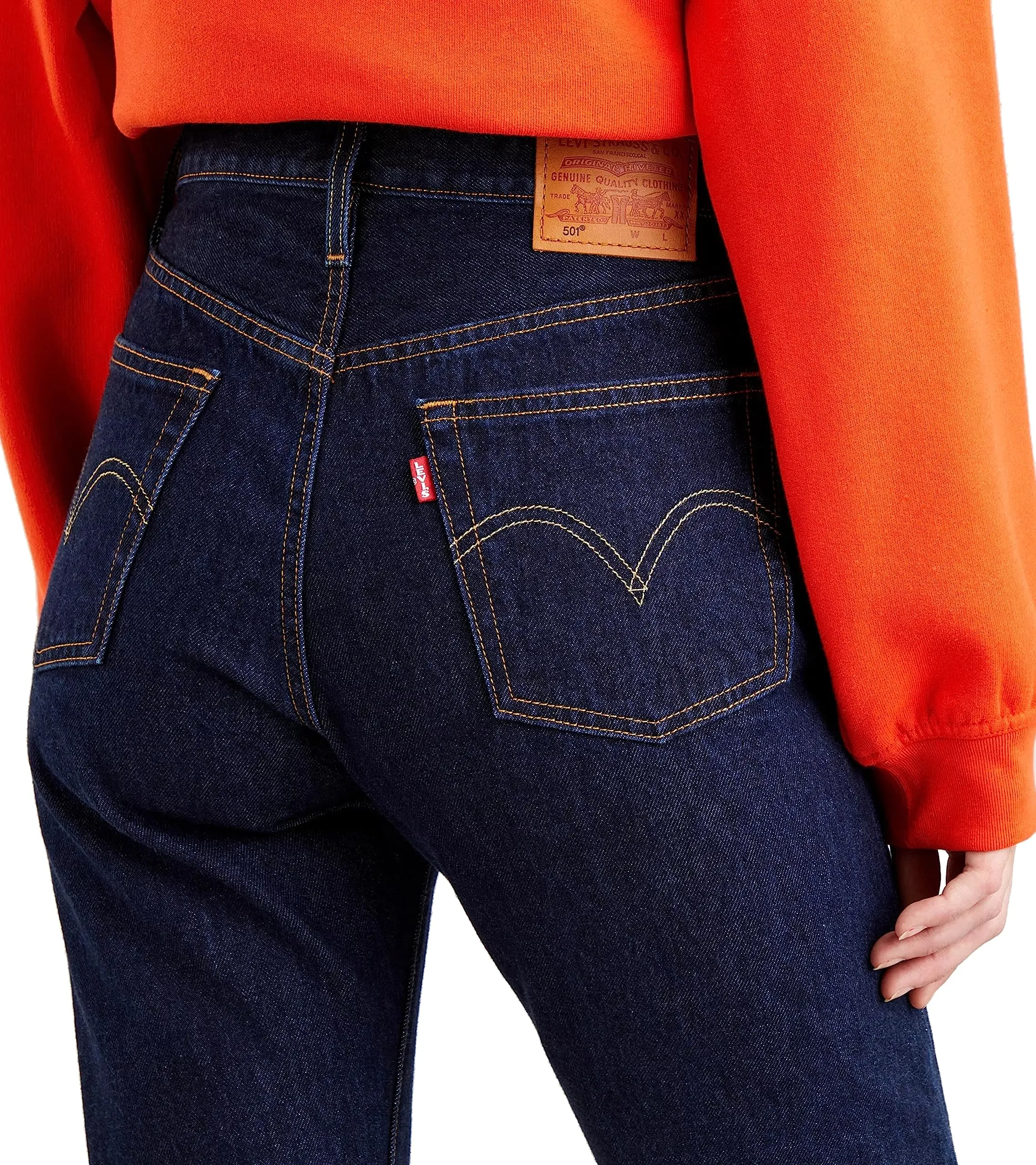 Levi's 501 Women's Jeans - Deep Breath - immagine 9