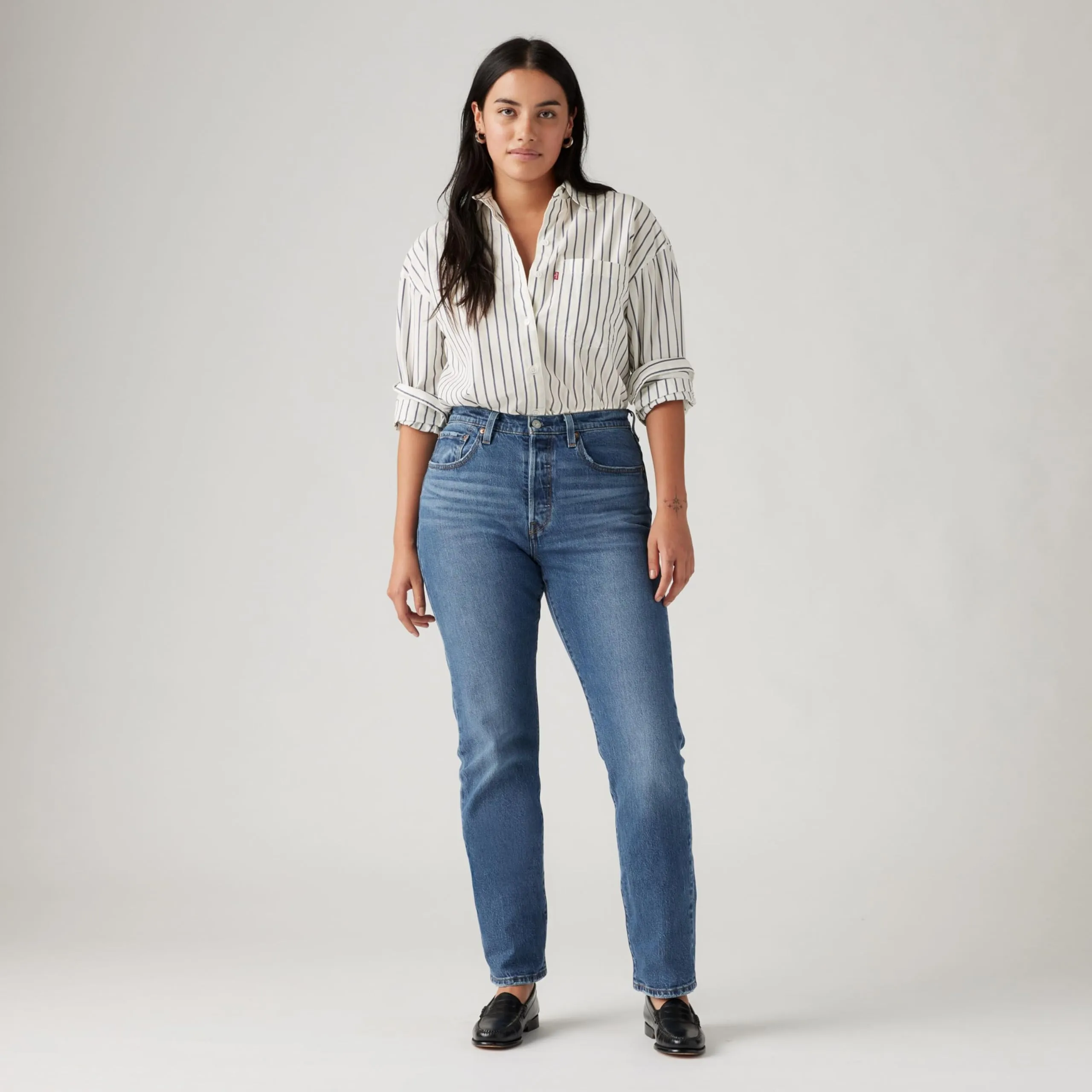 Levi's 501 Women's Jeans Erin Can't Wait Straight Fit - immagine 4