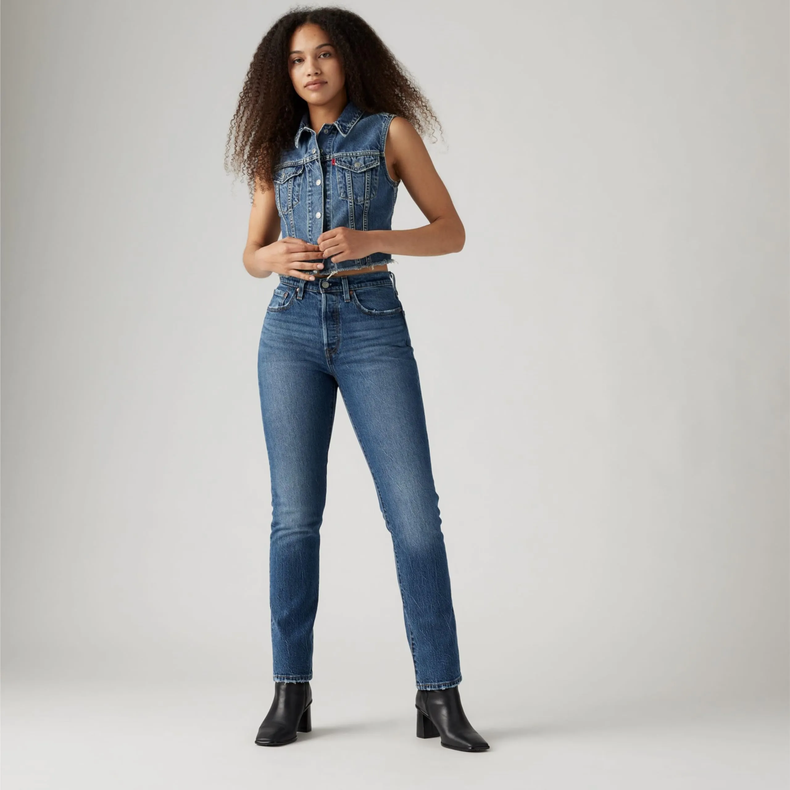 Levi's 501 Women's Jeans Erin Can't Wait Straight Fit - immagine 5