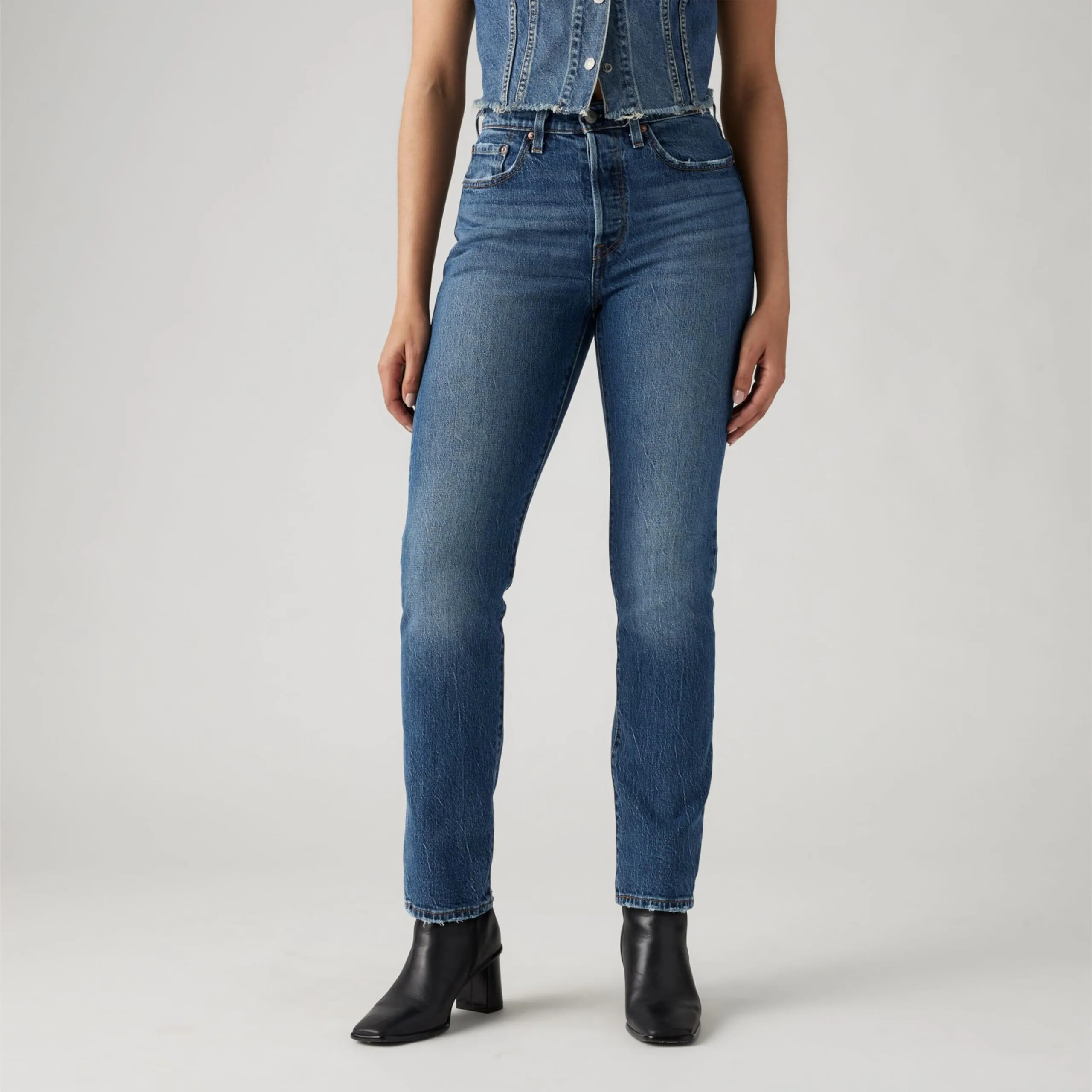 Levi's 501 Women's Jeans Erin Can't Wait Straight Fit - immagine 7