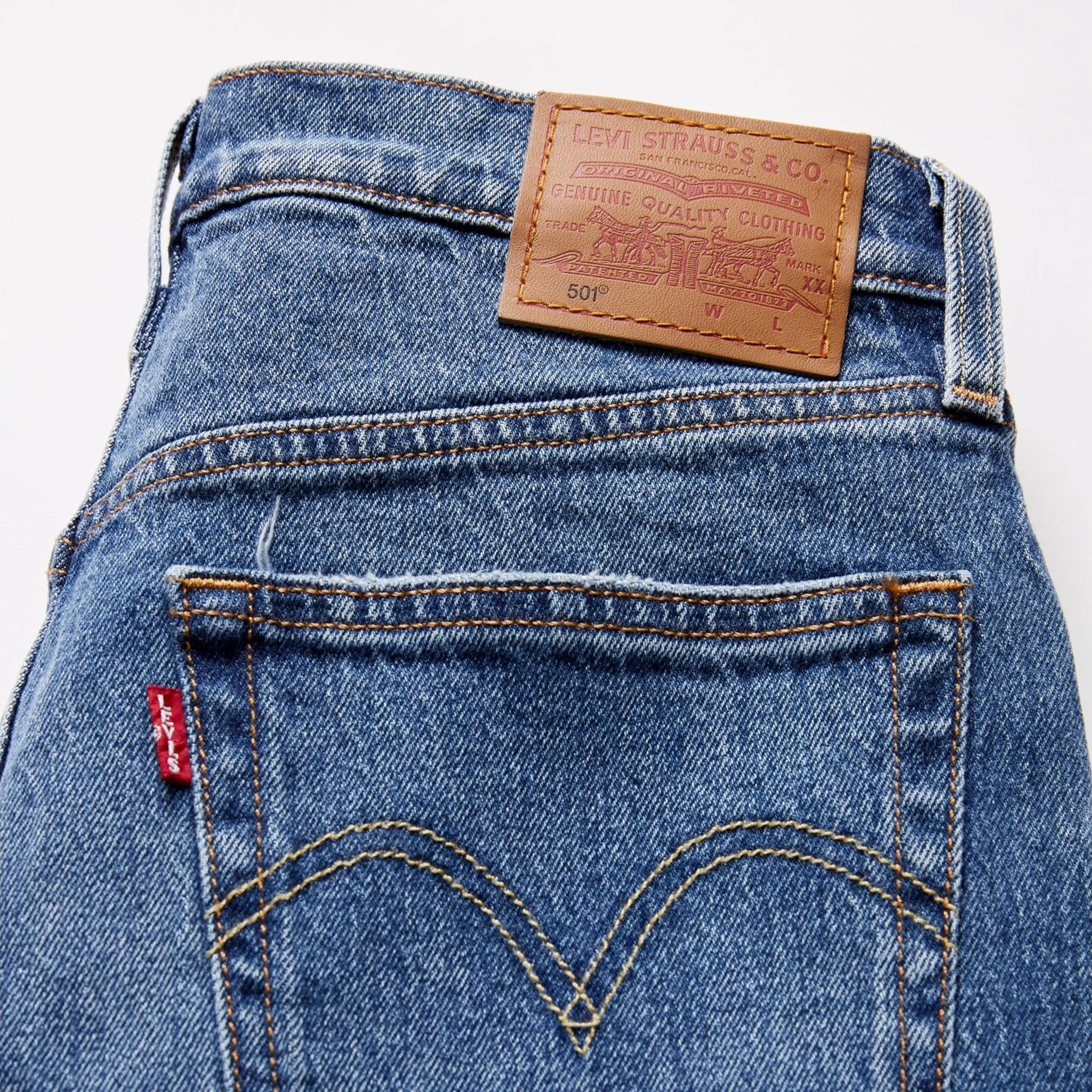 Levi's 501 Women's Jeans Erin Can't Wait Straight Fit - immagine 10
