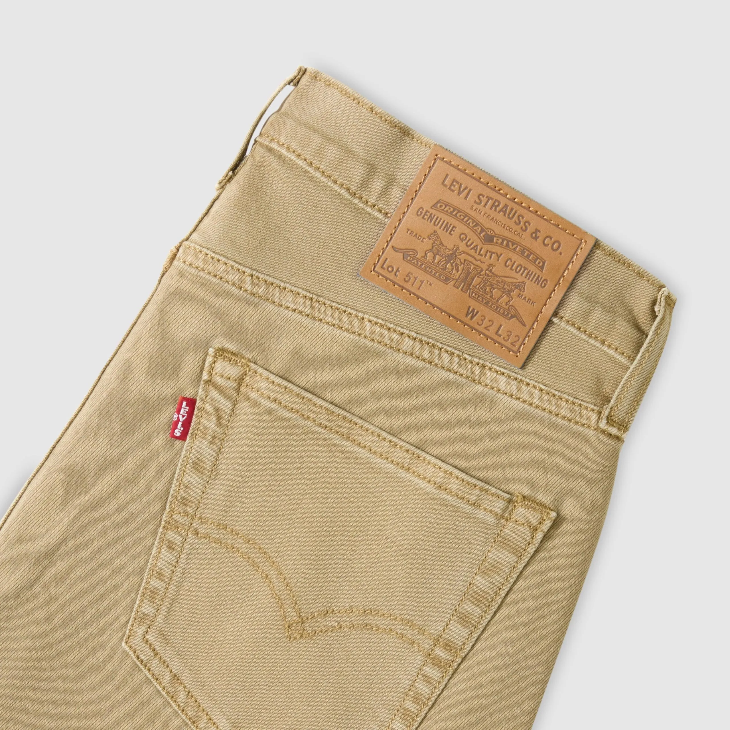 Levi's 511 Slim Pantaloni da Uomo - Toffee GD - 30W/30L - immagine 7