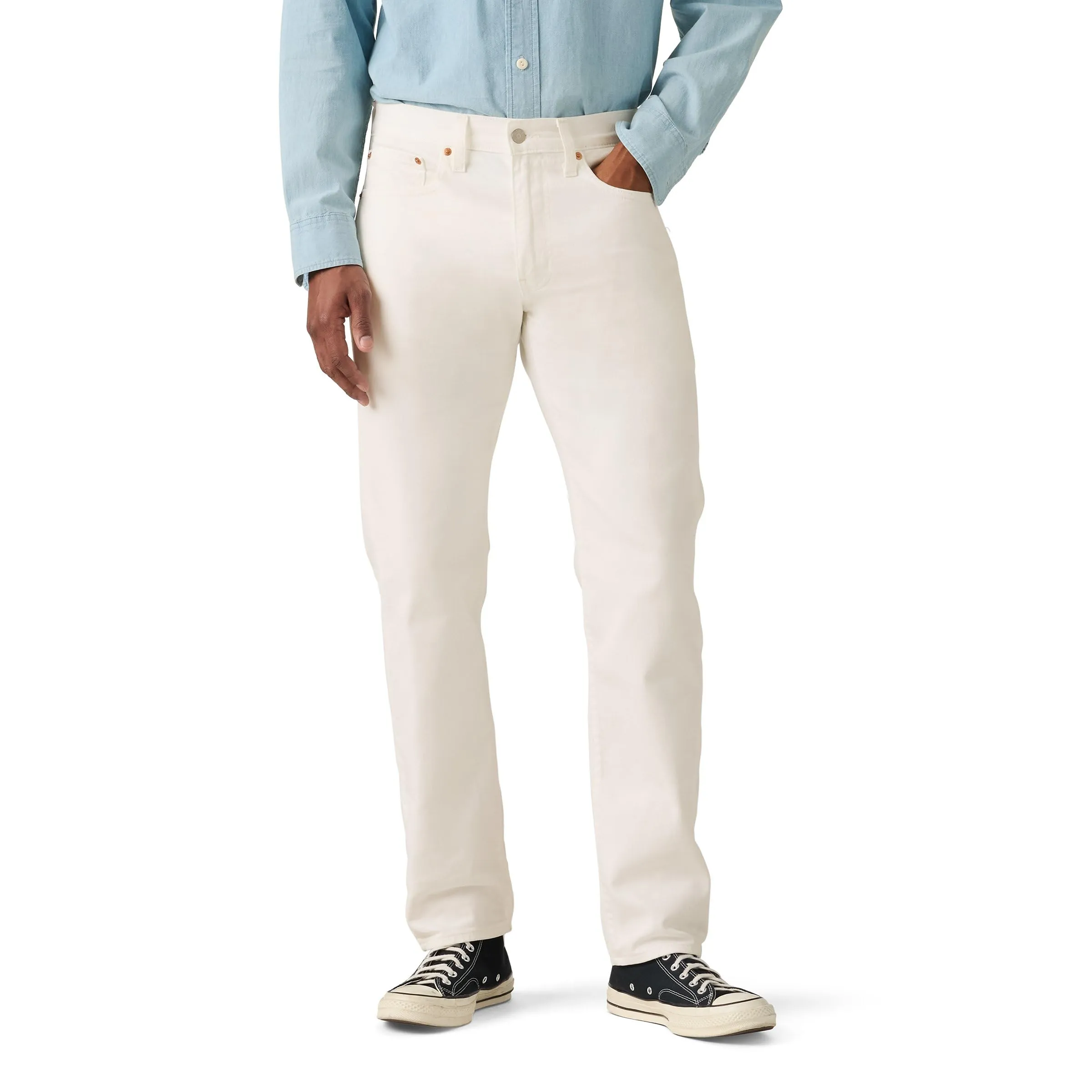 Levi's 502 Taper White Paper GD - immagine 1