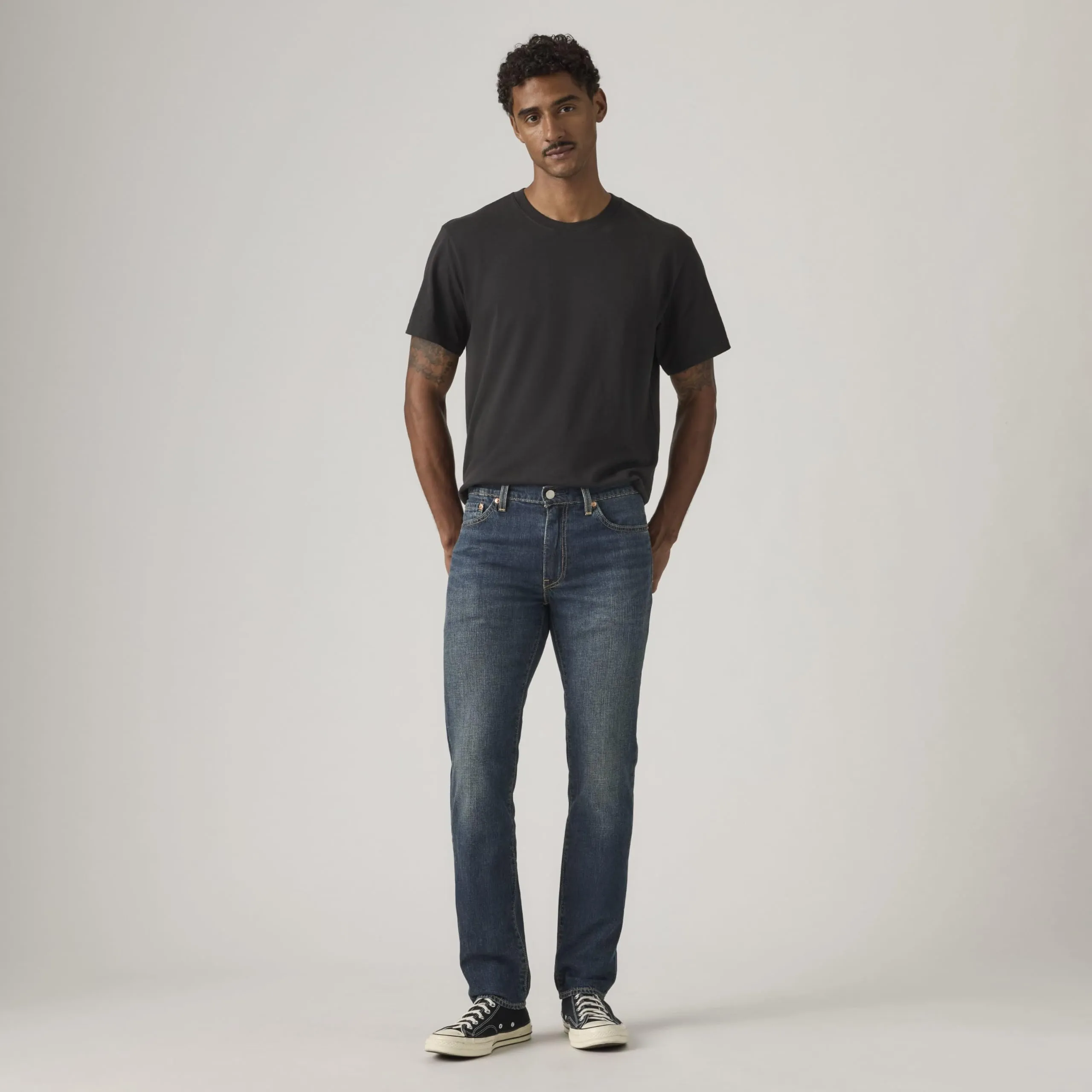 Levi's 511 Slim Jeans Wish Granted Lightweight Dark Wash 31W 34L - immagine 5