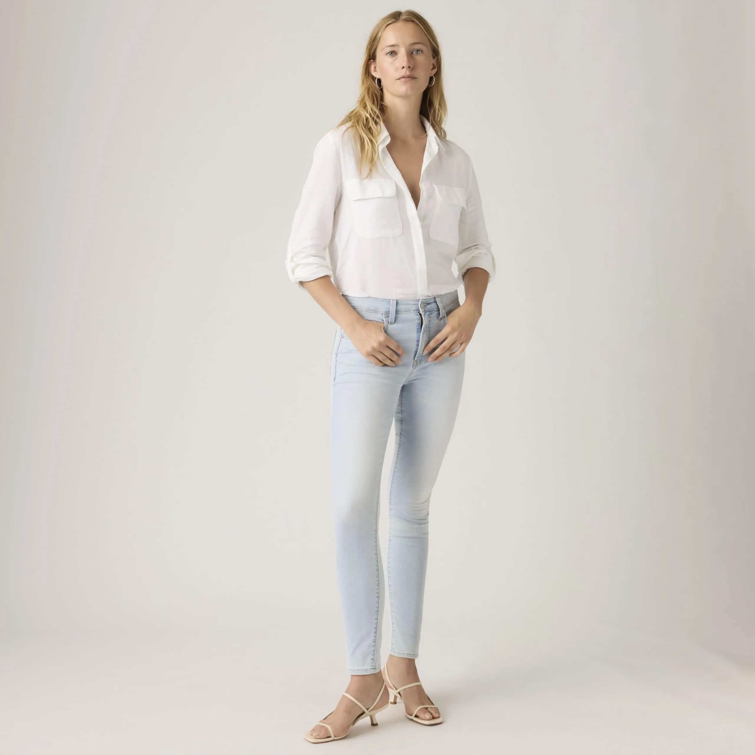 Levi's 721 High Rise Skinny Jeans - Fair Cool (31W / 32L) - immagine 4