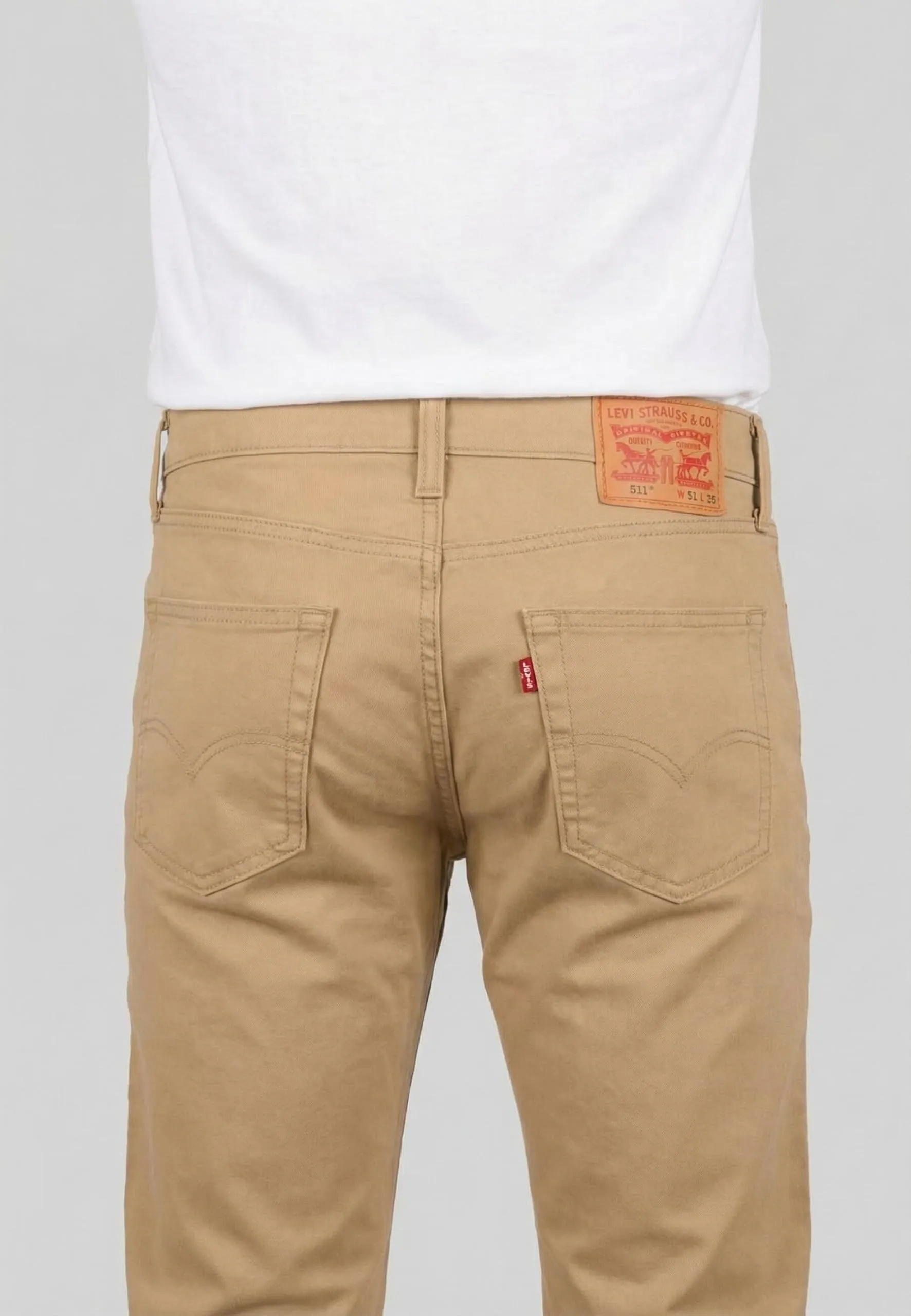 Levi's 511 Slim Harvest Gold Stretch Twill Jeans 33W / 32L - immagine 4