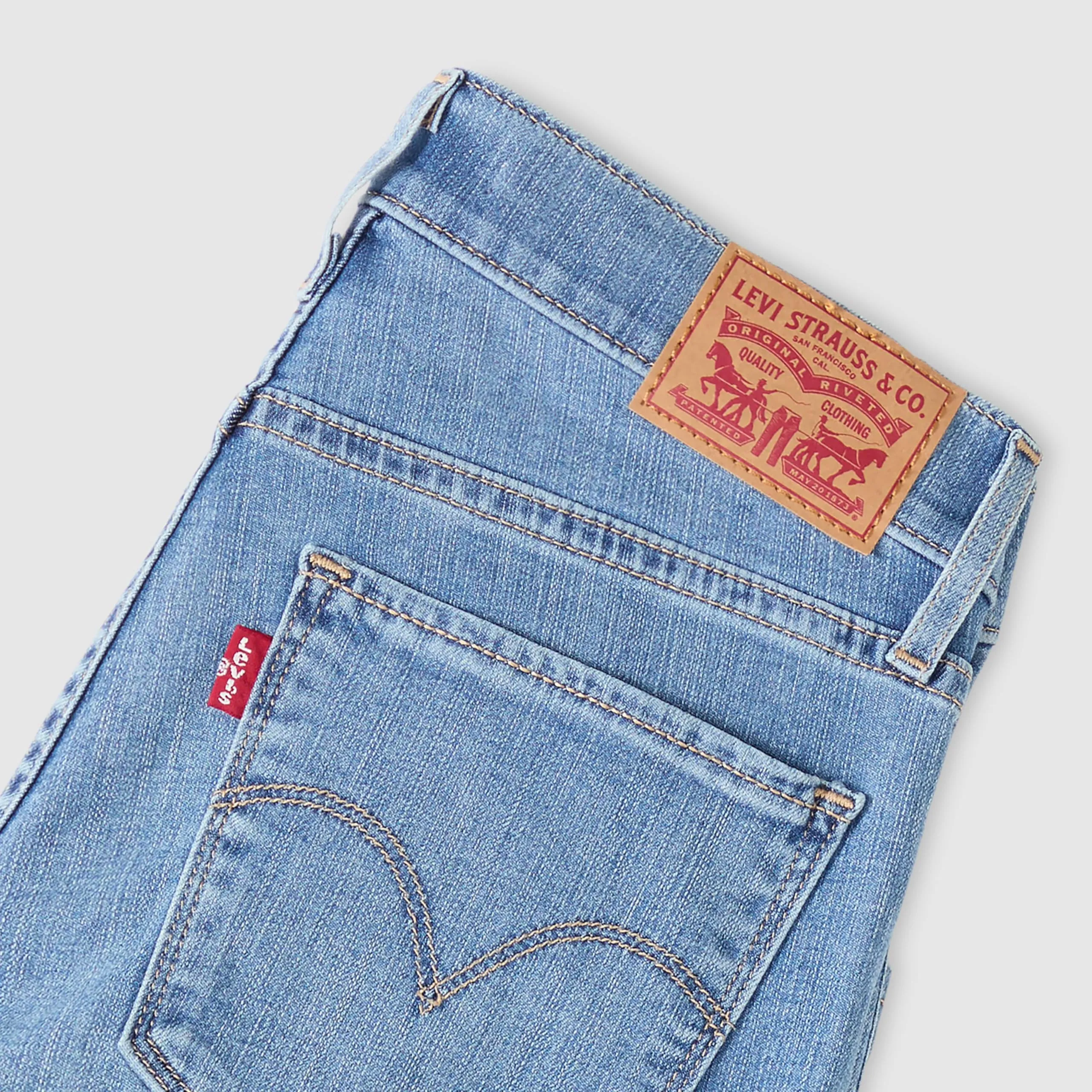 Levi's 318 Shaping Wide Leg Jeans - Cool Satisfaction (29W / 32L) - immagine 9