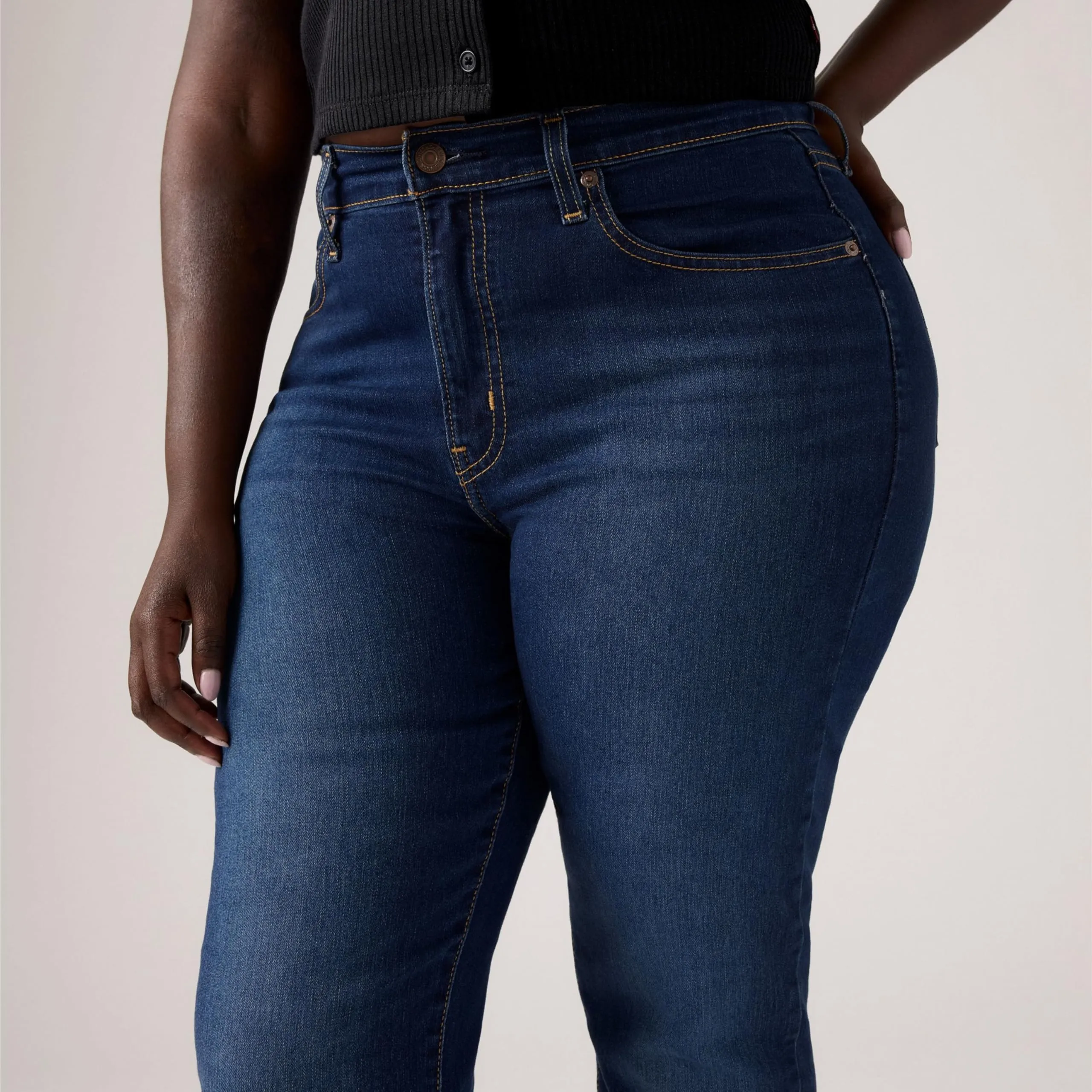 Levi's 724 High Rise Straight Chelsea Carbon Glow - immagine 5