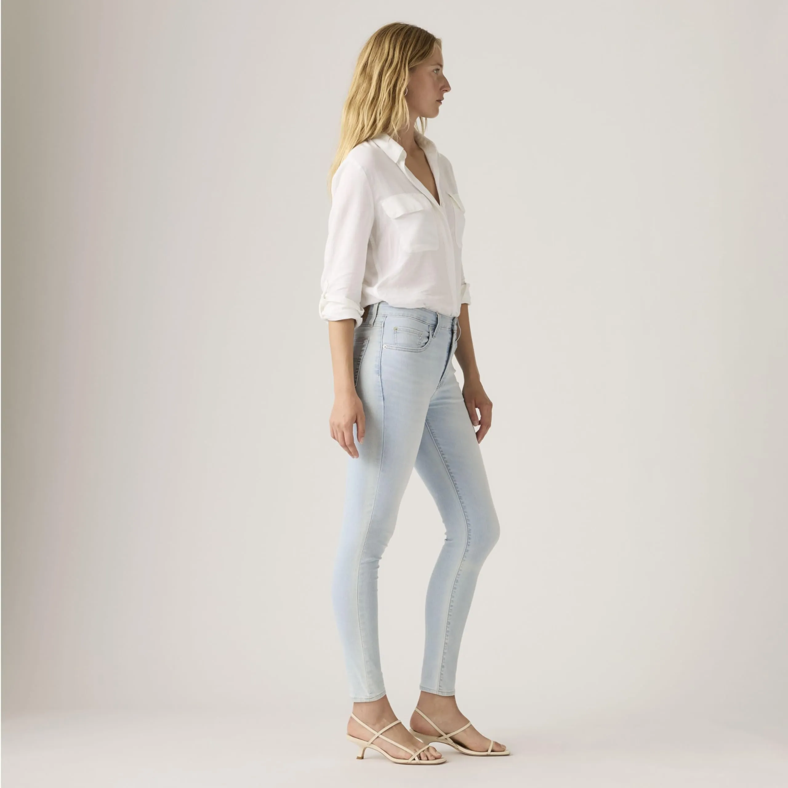 Levi's 721 High Rise Skinny Jeans - Fair Cool - 27W / 32L - immagine 2