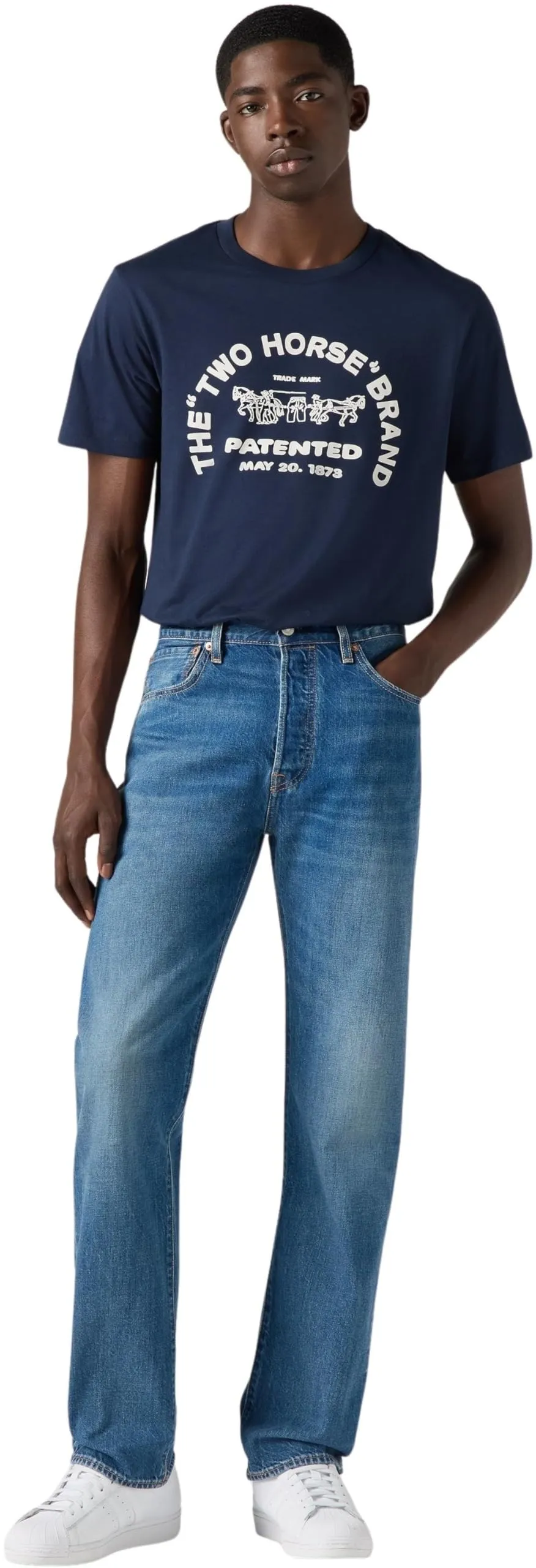 Levi's 501 Original Cascade LTWT 34W / 34L - immagine 1