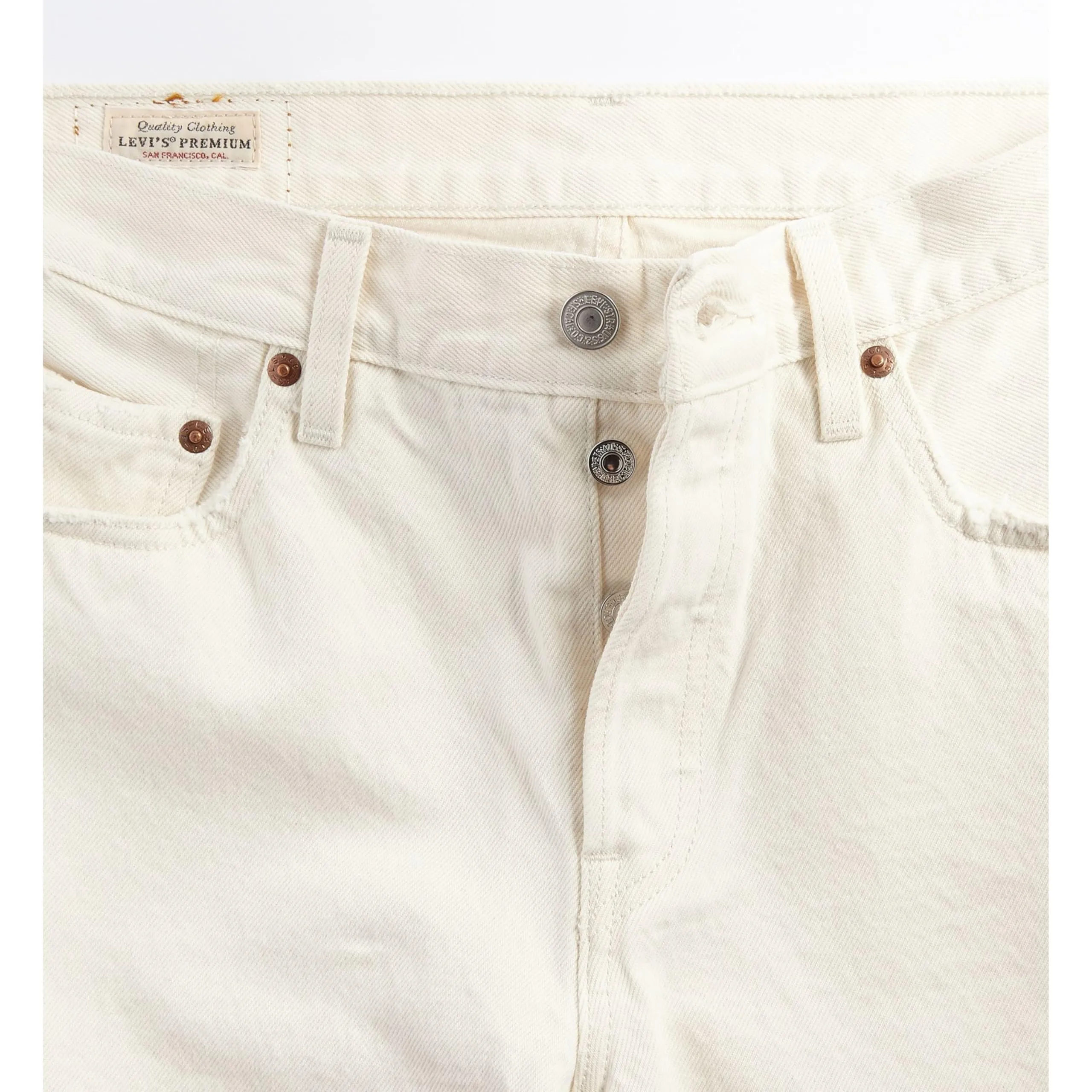 Levi's 501 '90s Ecru Booper No Damage - immagine 11