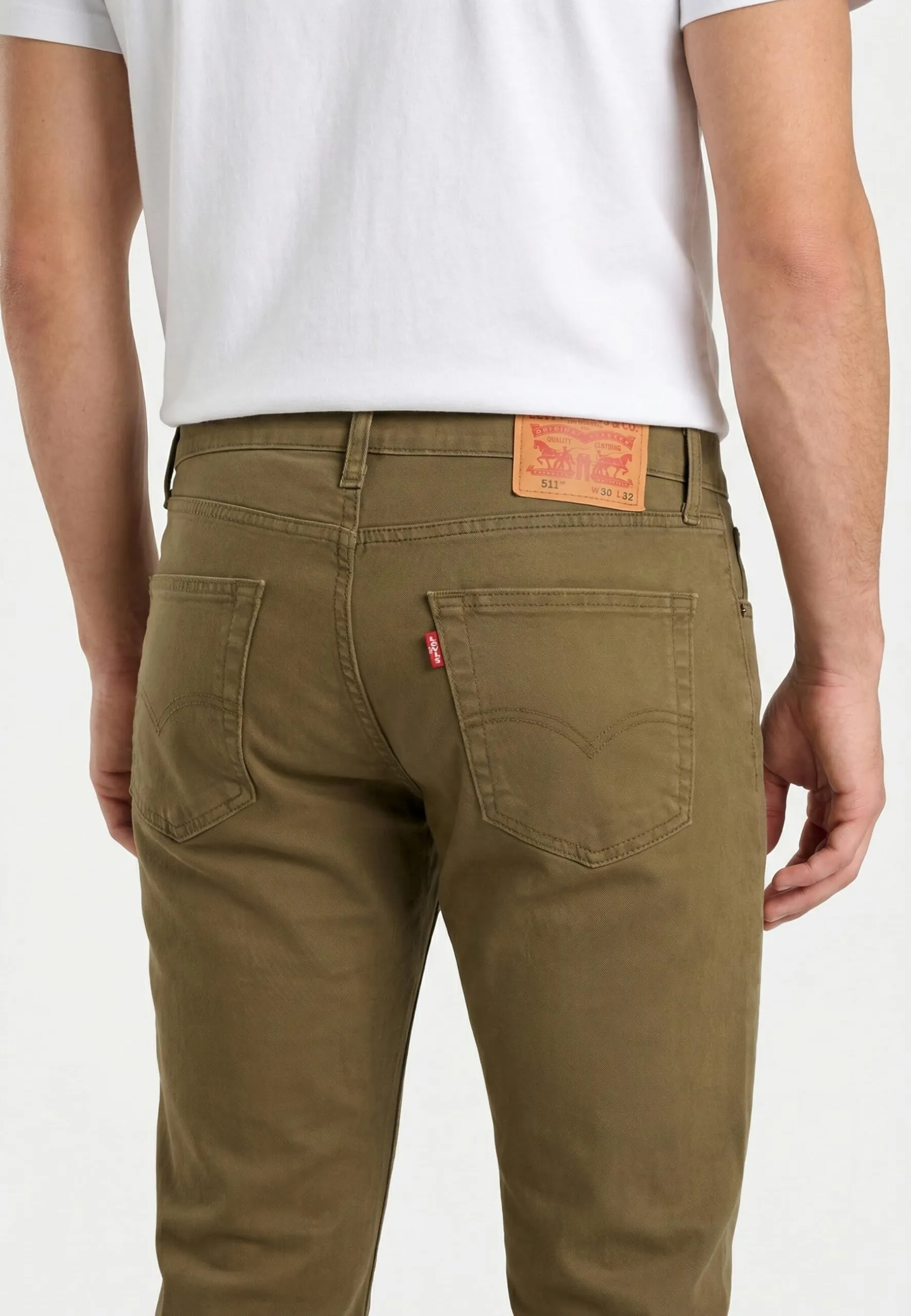 Levi's 511 Slim Olive Night Stretch Twill - immagine 3